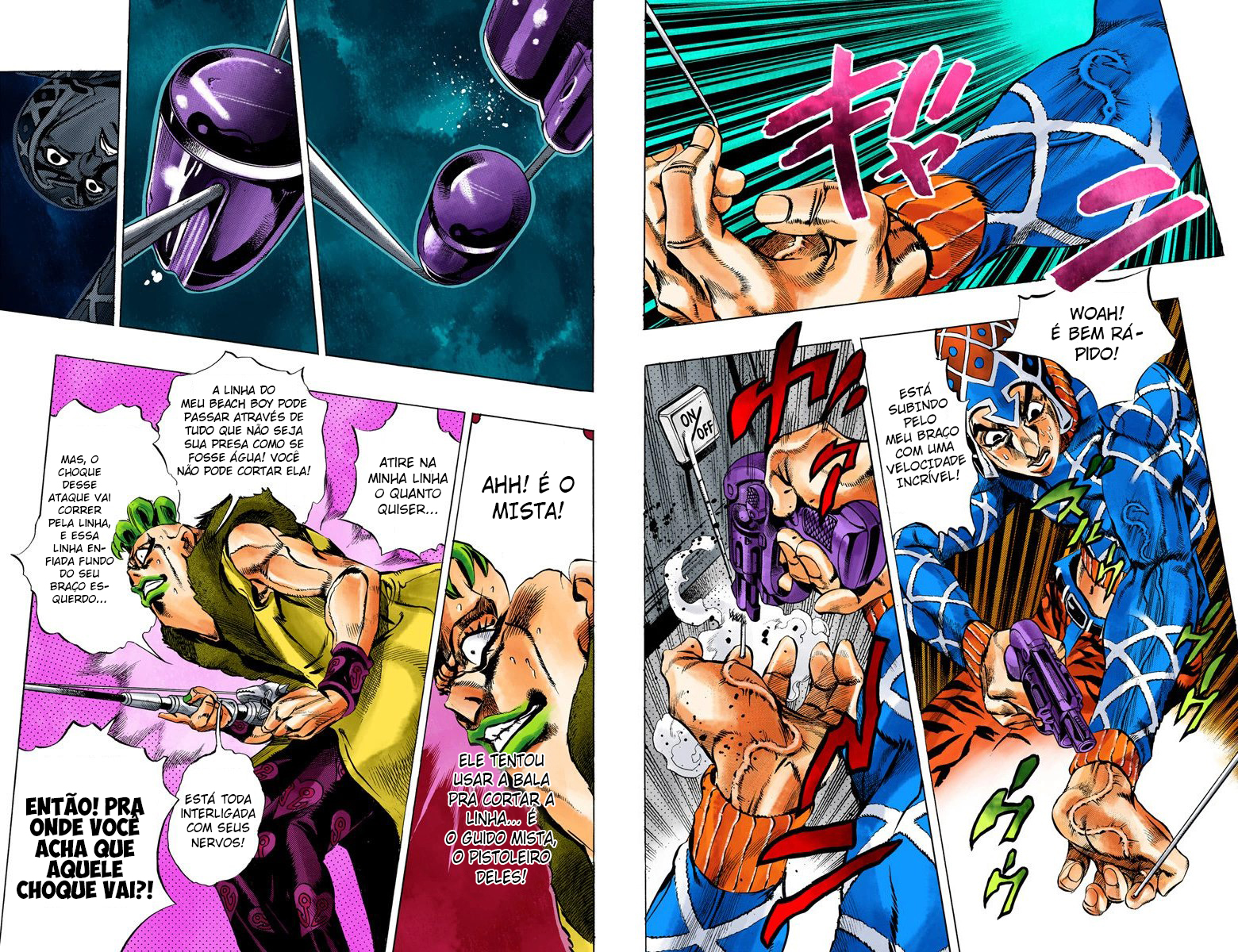 JoJo's Bizarre Adventure, Part 5: Golden Wind - Digital Colored Comics Capítulo 51 Página 4