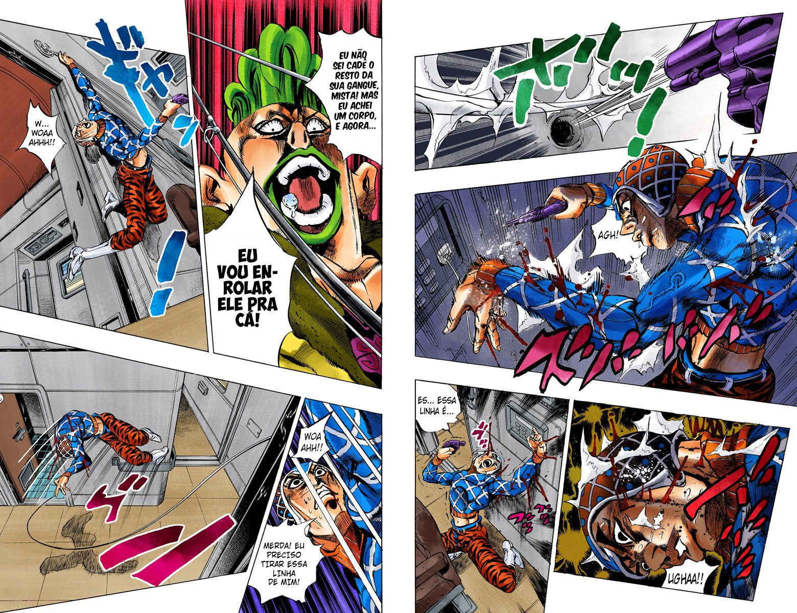 JoJo's Bizarre Adventure, Part 5: Golden Wind - Digital Colored Comics Capítulo 51 Página 5