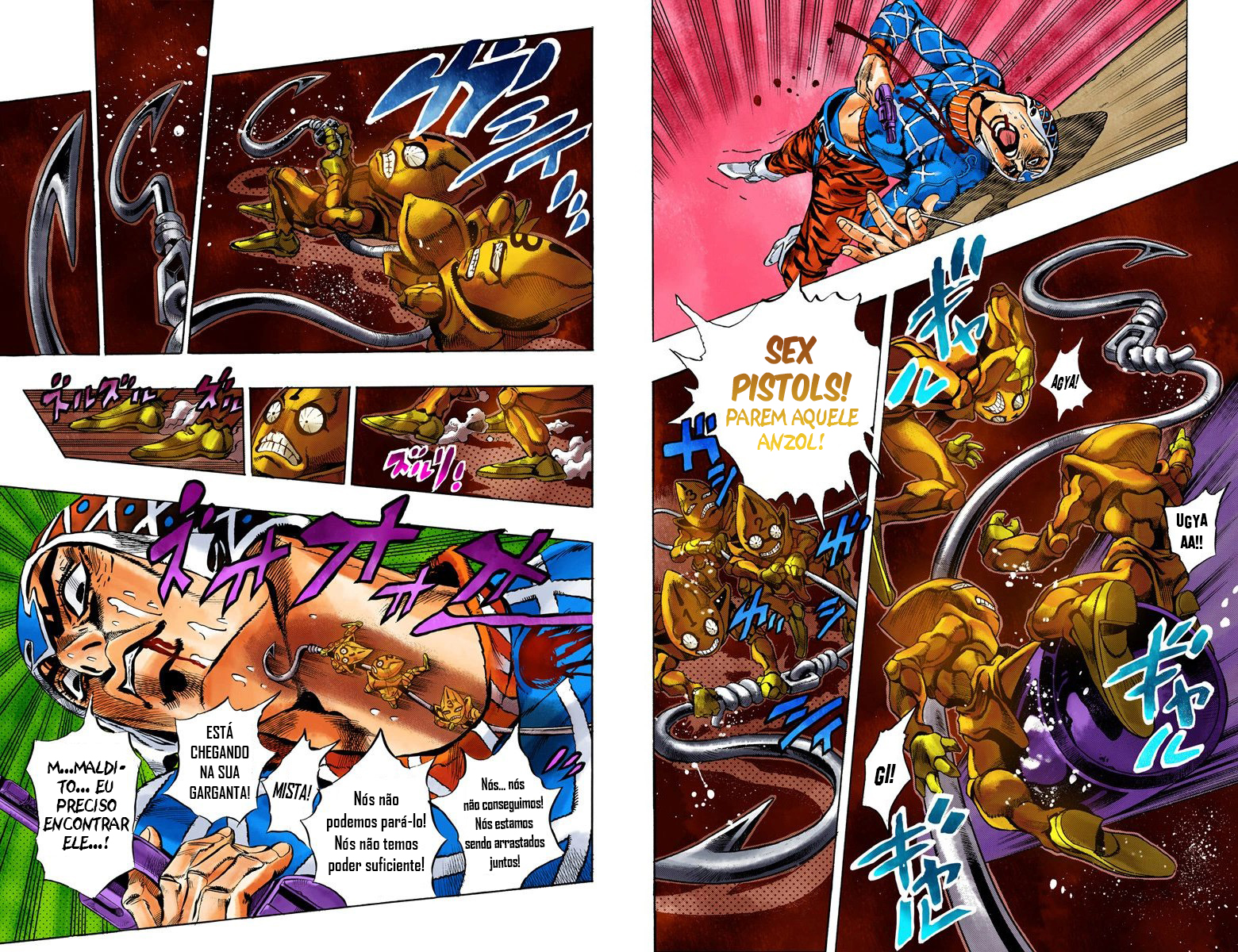 JoJo's Bizarre Adventure, Part 5: Golden Wind - Digital Colored Comics Capítulo 51 Página 7
