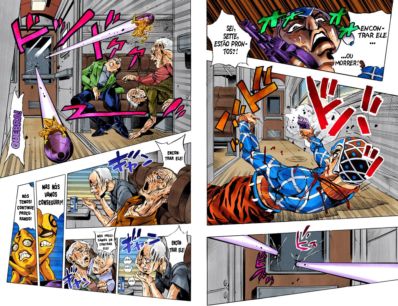 JoJo's Bizarre Adventure, Part 5: Golden Wind - Digital Colored Comics Capítulo 51 Página 8