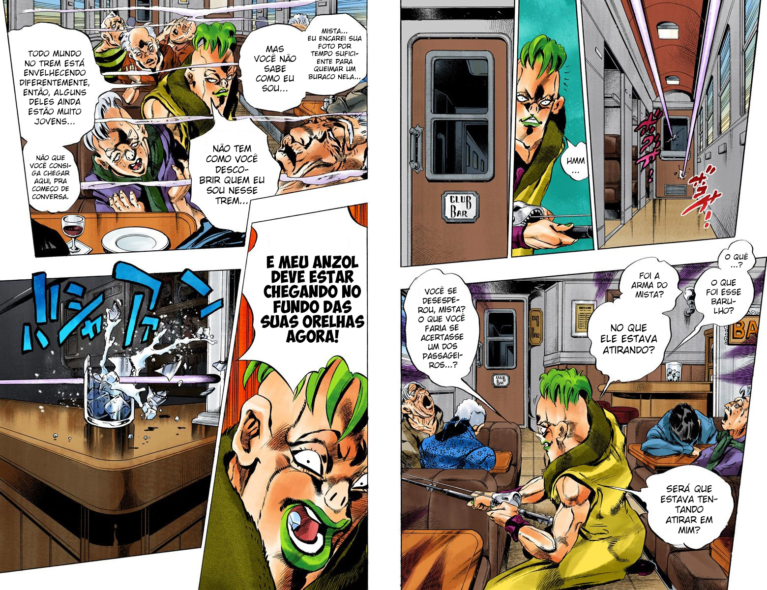 JoJo's Bizarre Adventure, Part 5: Golden Wind - Digital Colored Comics Capítulo 51 Página 9