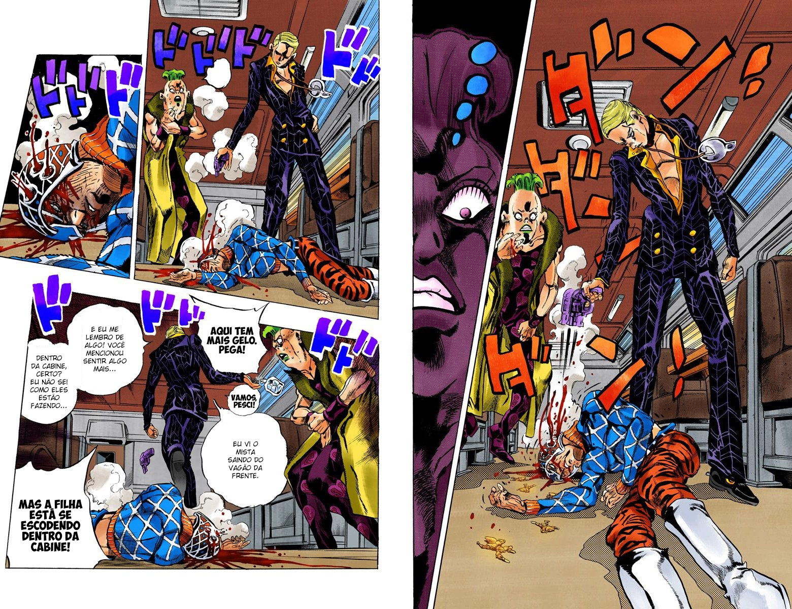 JoJo's Bizarre Adventure, Part 5: Golden Wind - Digital Colored Comics Capítulo 52 Página 10