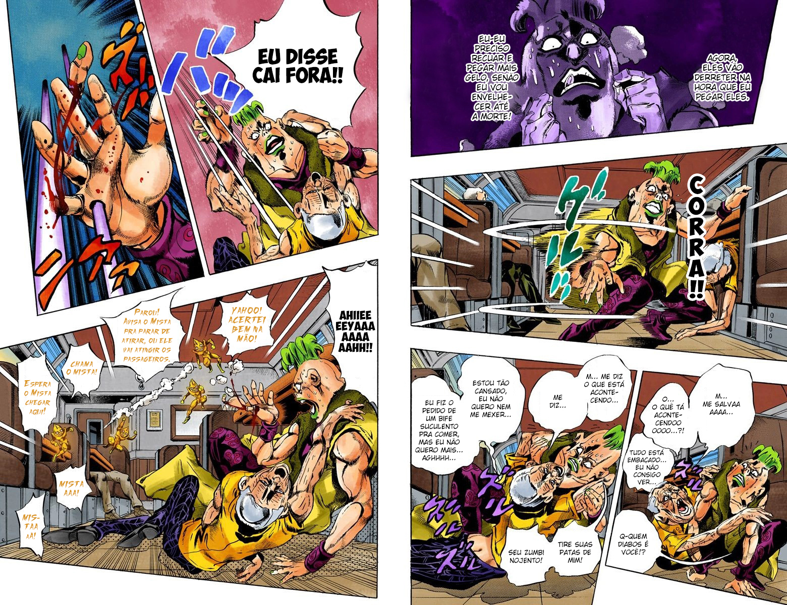 JoJo's Bizarre Adventure, Part 5: Golden Wind - Digital Colored Comics Capítulo 52 Página 2