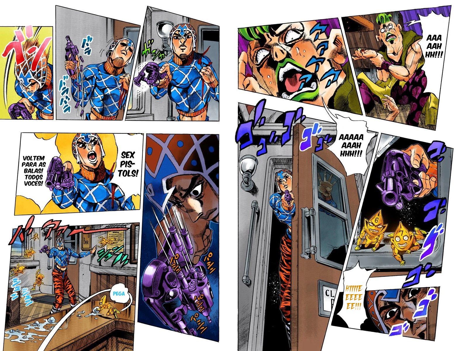 JoJo's Bizarre Adventure, Part 5: Golden Wind - Digital Colored Comics Capítulo 52 Página 3