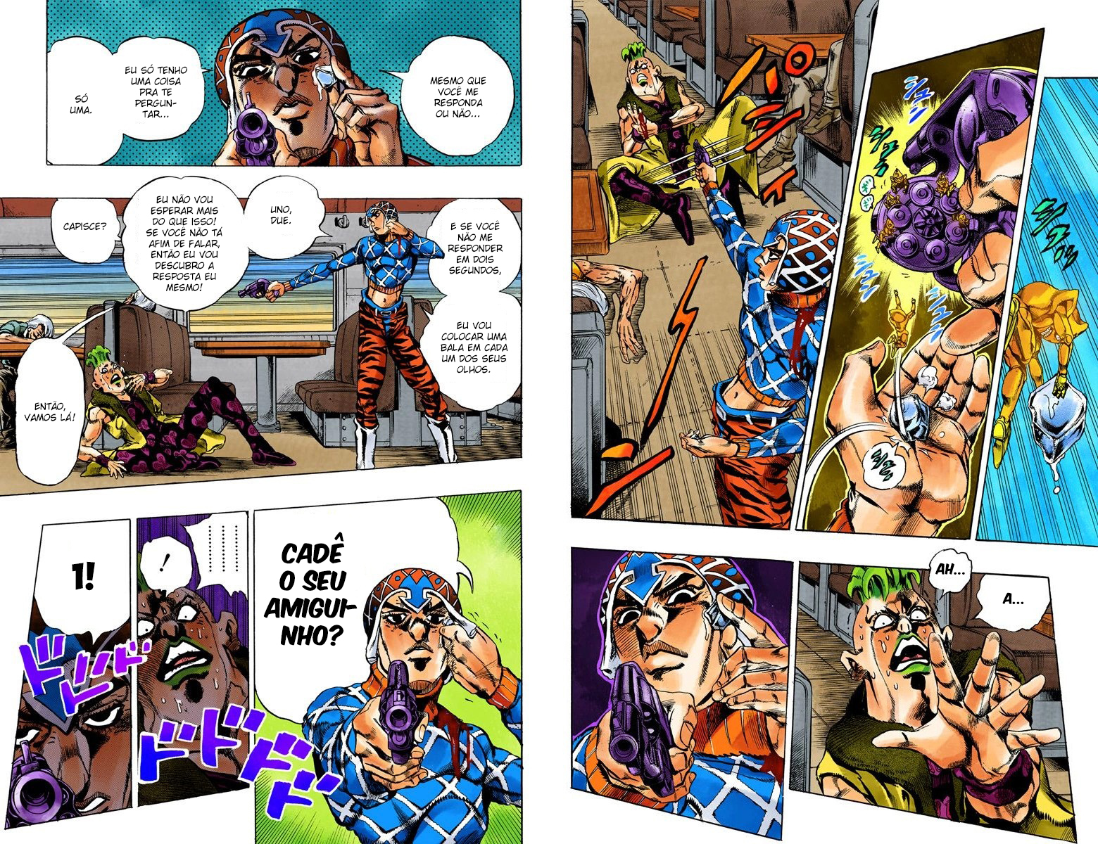 JoJo's Bizarre Adventure, Part 5: Golden Wind - Digital Colored Comics Capítulo 52 Página 4