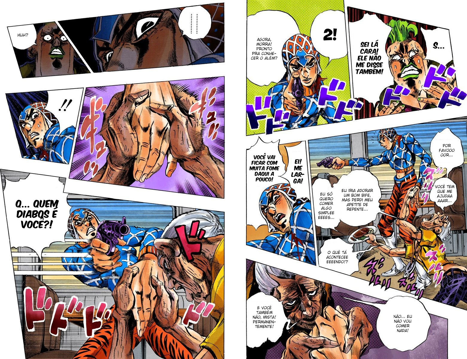 JoJo's Bizarre Adventure, Part 5: Golden Wind - Digital Colored Comics Capítulo 52 Página 5
