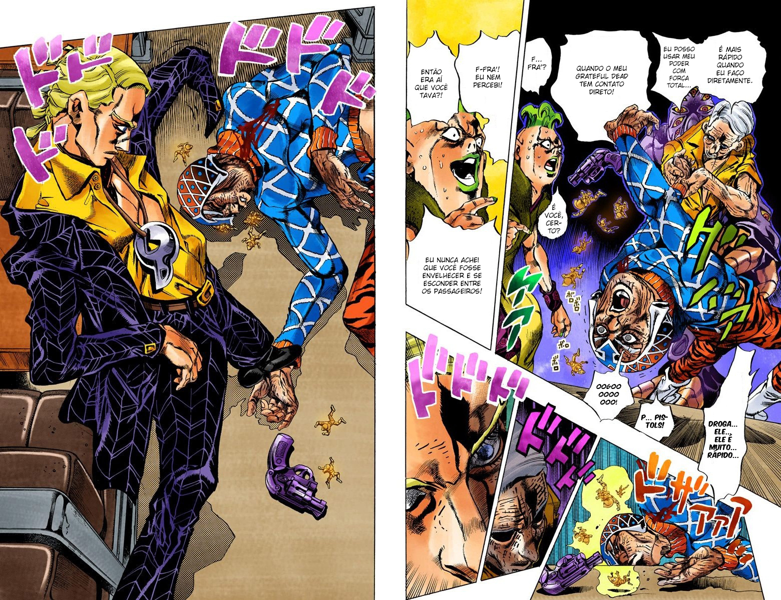 JoJo's Bizarre Adventure, Part 5: Golden Wind - Digital Colored Comics Capítulo 52 Página 7