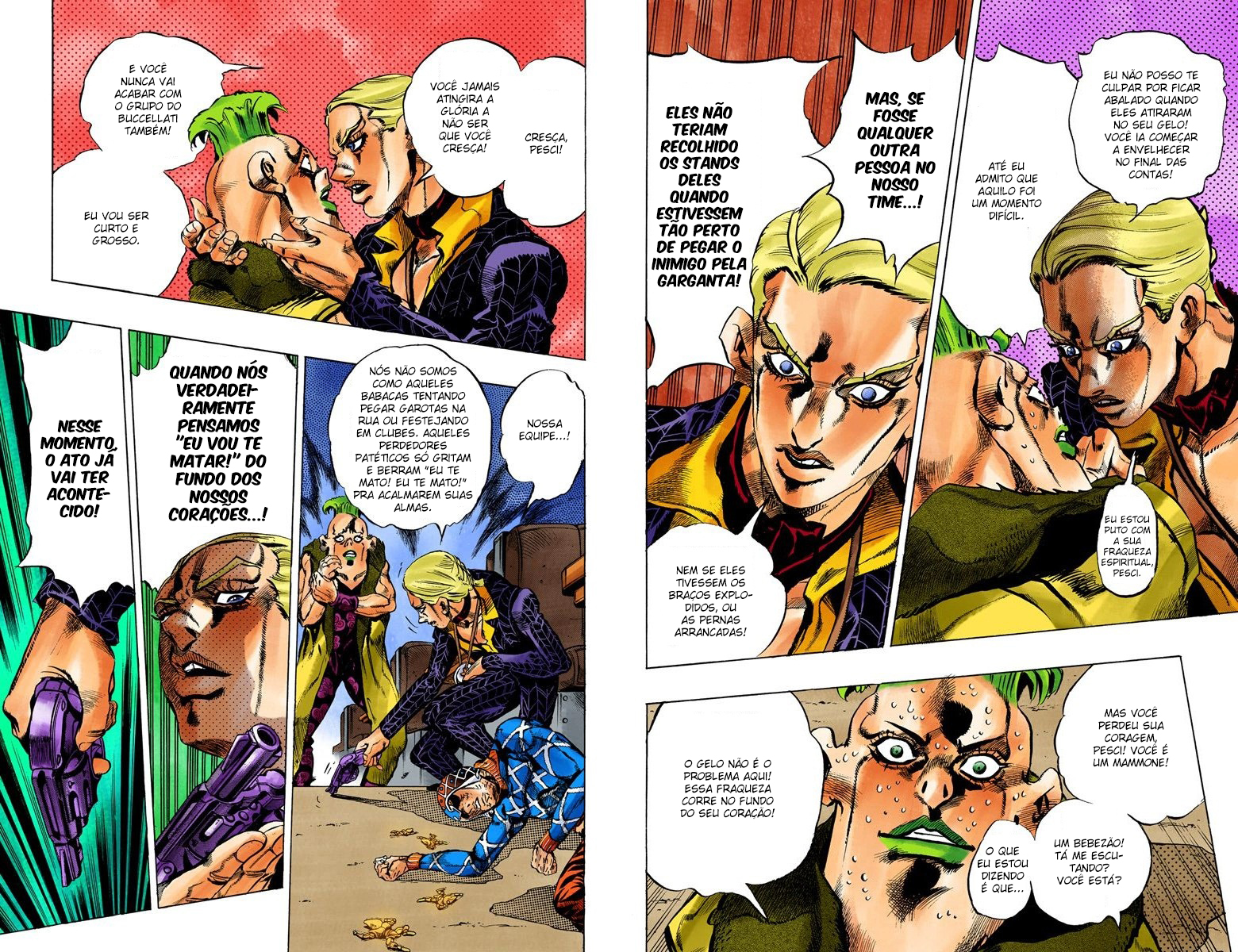JoJo's Bizarre Adventure, Part 5: Golden Wind - Digital Colored Comics Capítulo 52 Página 9