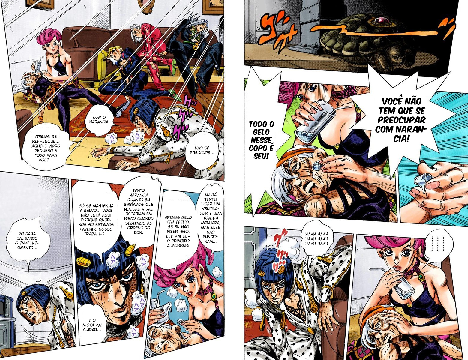 JoJo's Bizarre Adventure, Part 5: Golden Wind - Digital Colored Comics Capítulo 53 Página 2