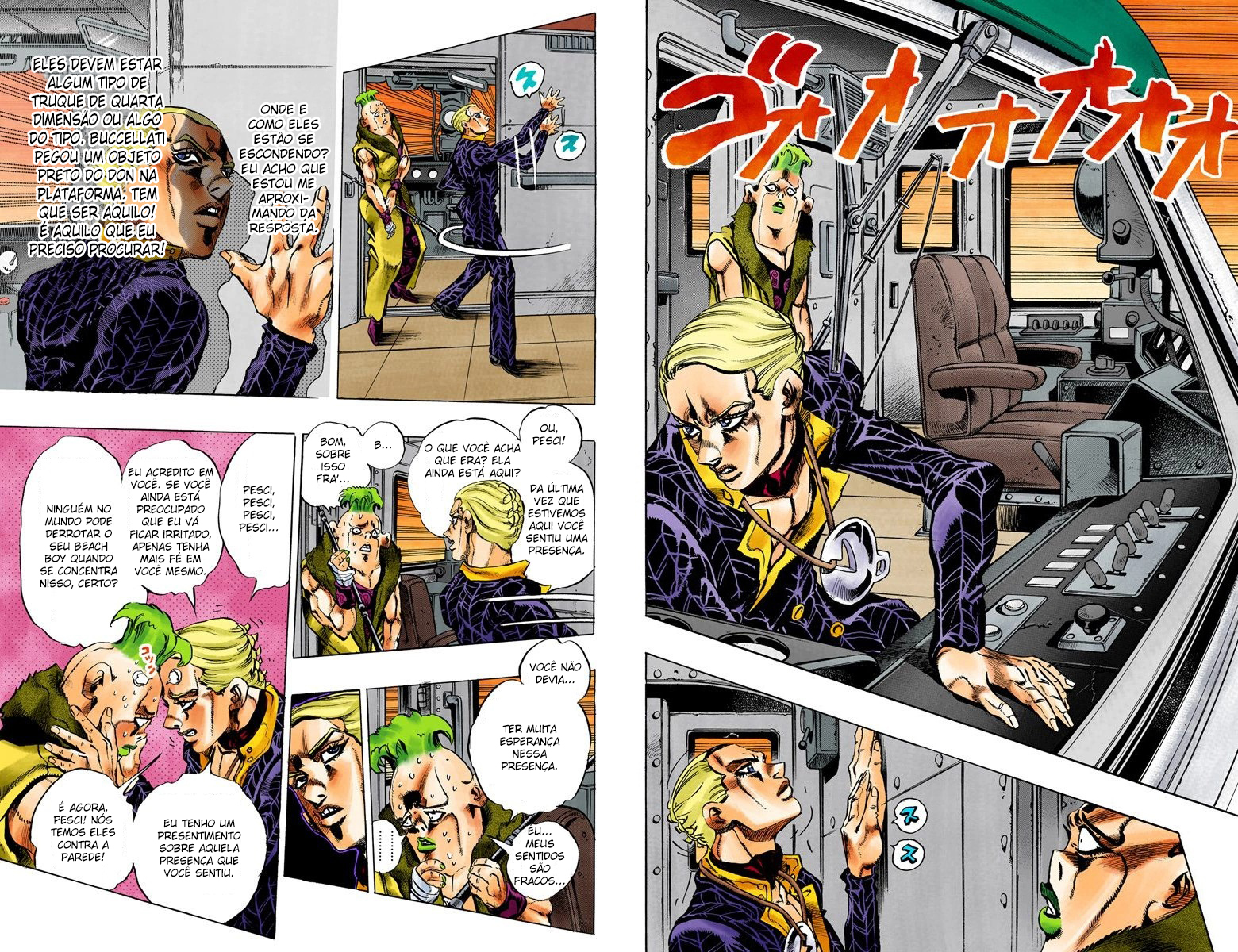 JoJo's Bizarre Adventure, Part 5: Golden Wind - Digital Colored Comics Capítulo 53 Página 4