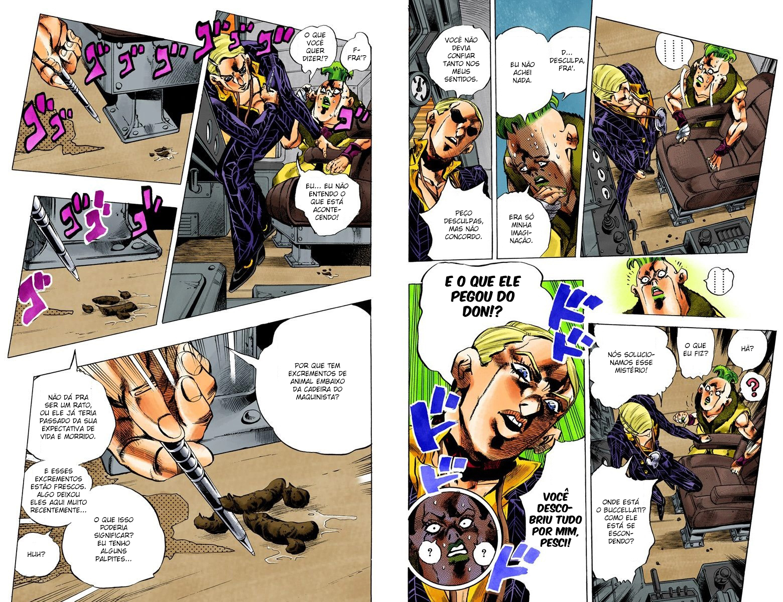 JoJo's Bizarre Adventure, Part 5: Golden Wind - Digital Colored Comics Capítulo 53 Página 6