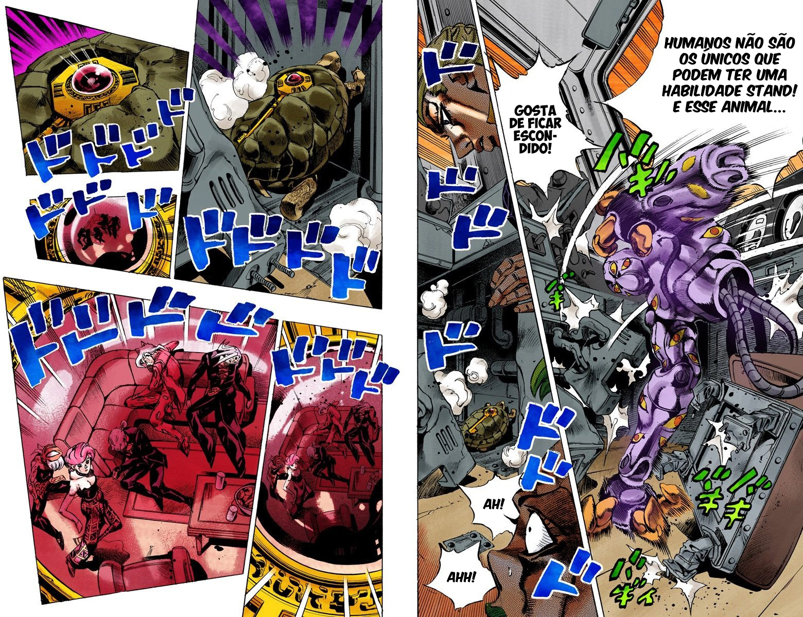 JoJo's Bizarre Adventure, Part 5: Golden Wind - Digital Colored Comics Capítulo 53 Página 7