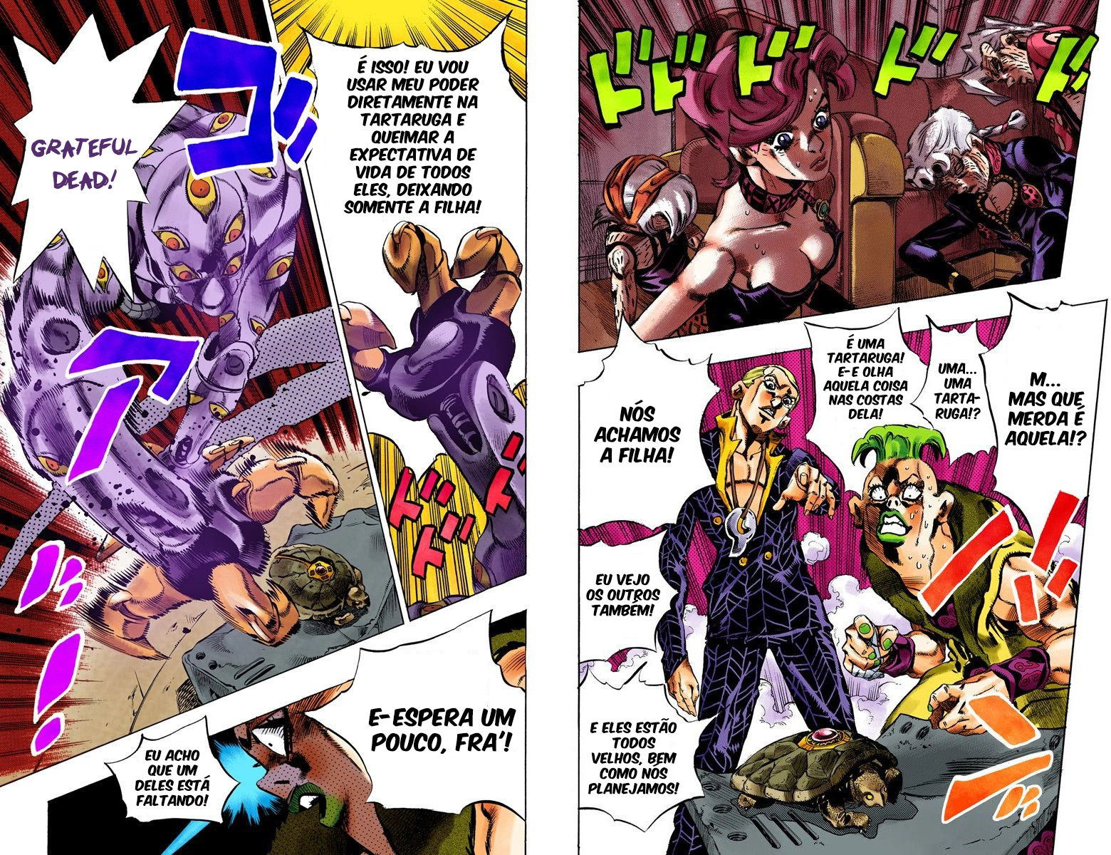 JoJo's Bizarre Adventure, Part 5: Golden Wind - Digital Colored Comics Capítulo 53 Página 8