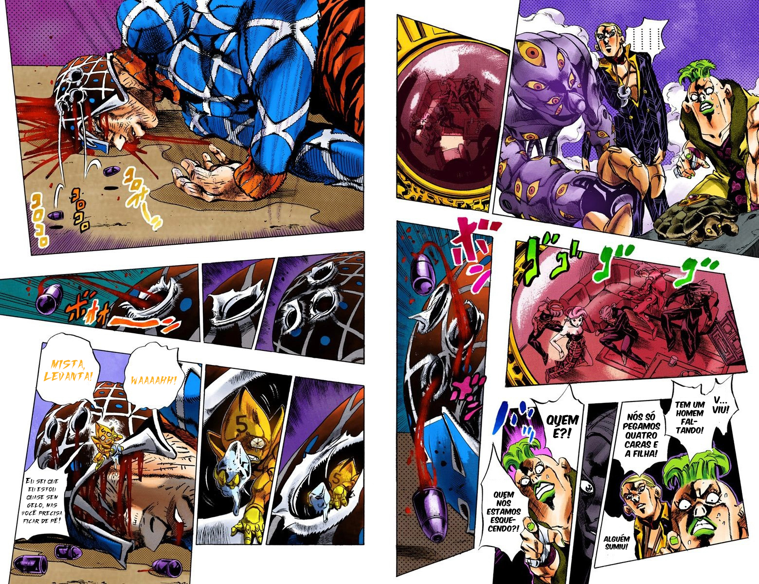 JoJo's Bizarre Adventure, Part 5: Golden Wind - Digital Colored Comics Capítulo 53 Página 9