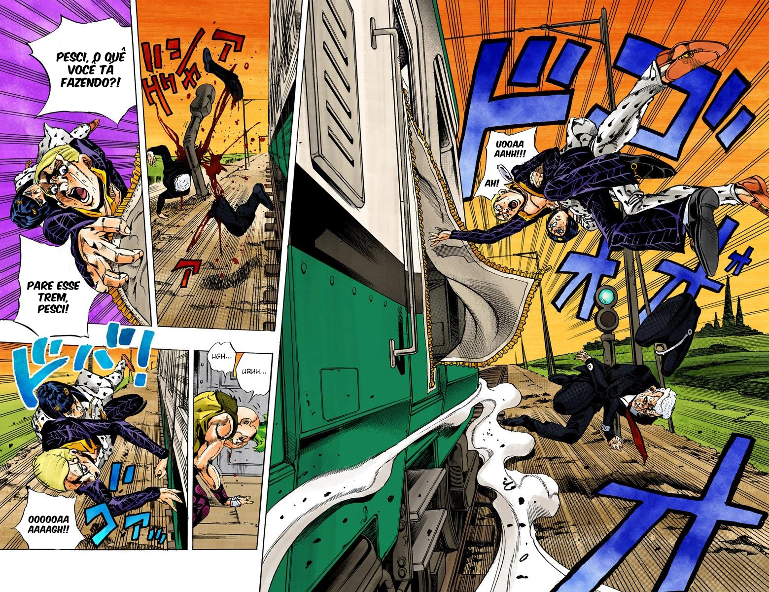 JoJo's Bizarre Adventure, Part 5: Golden Wind - Digital Colored Comics Capítulo 54 Página 10