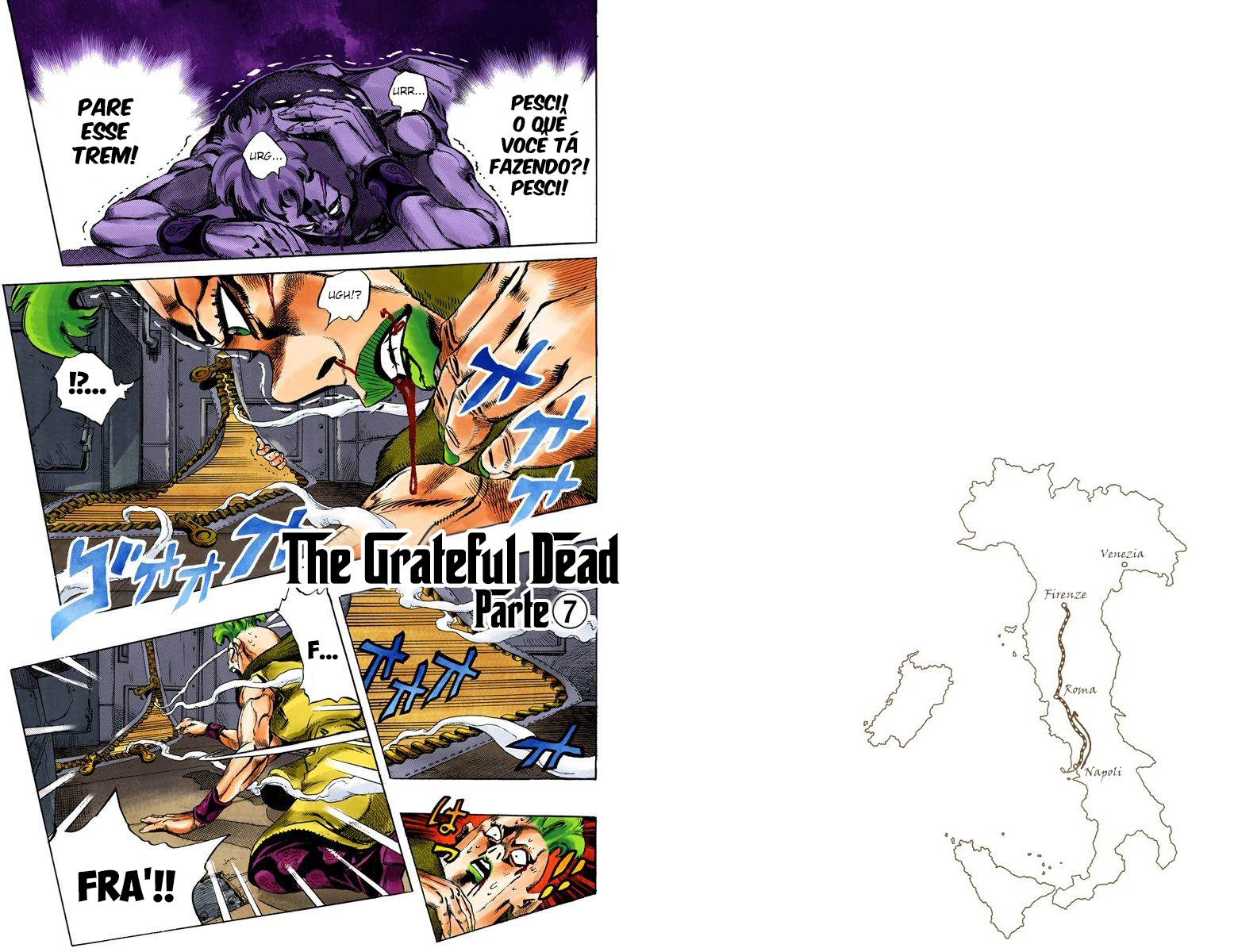 JoJo's Bizarre Adventure, Part 5: Golden Wind - Digital Colored Comics Capítulo 55 Página 1