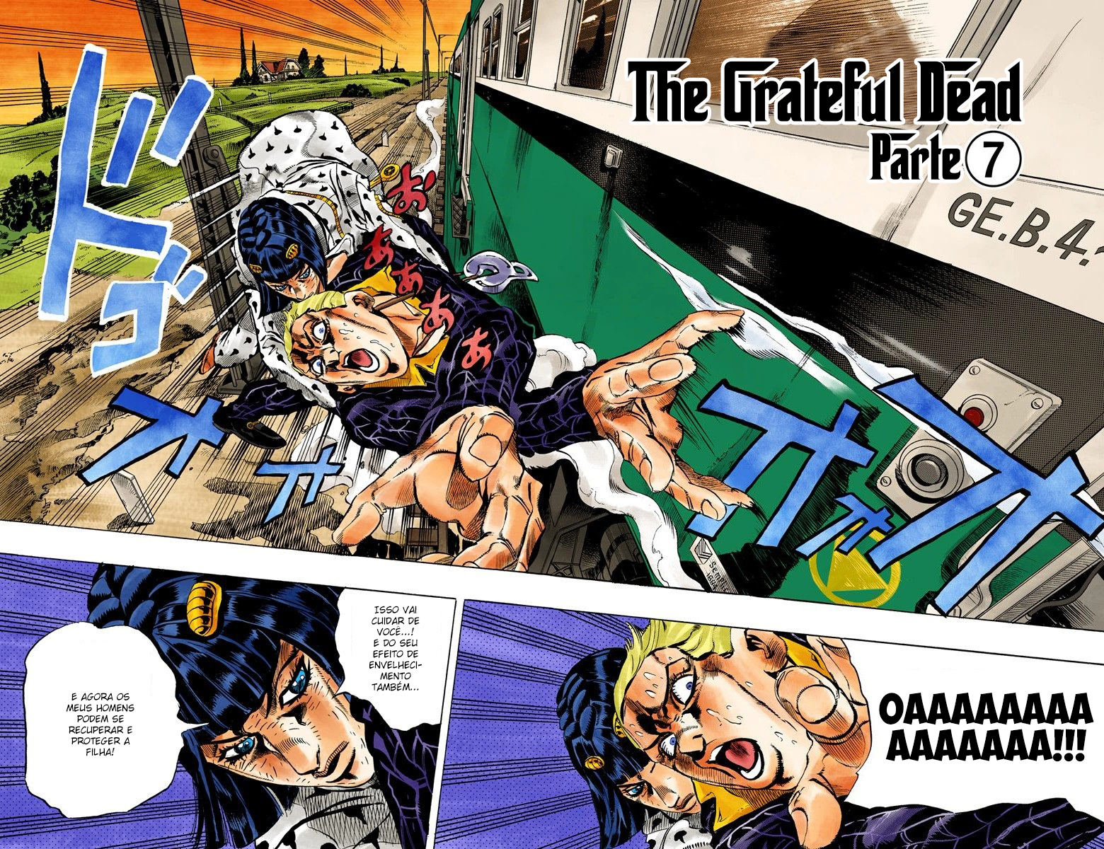 JoJo's Bizarre Adventure, Part 5: Golden Wind - Digital Colored Comics Capítulo 55 Página 2
