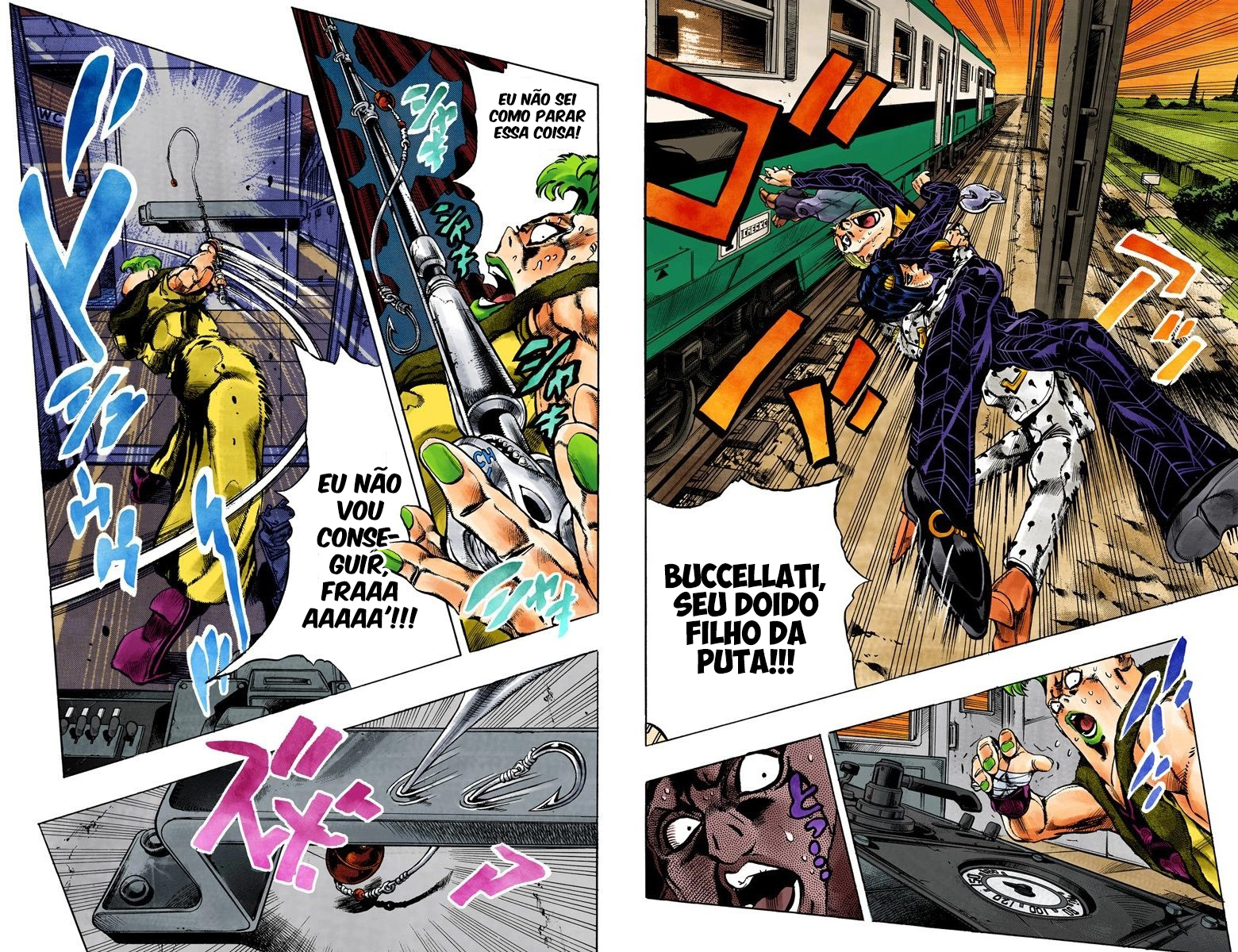 JoJo's Bizarre Adventure, Part 5: Golden Wind - Digital Colored Comics Capítulo 55 Página 3