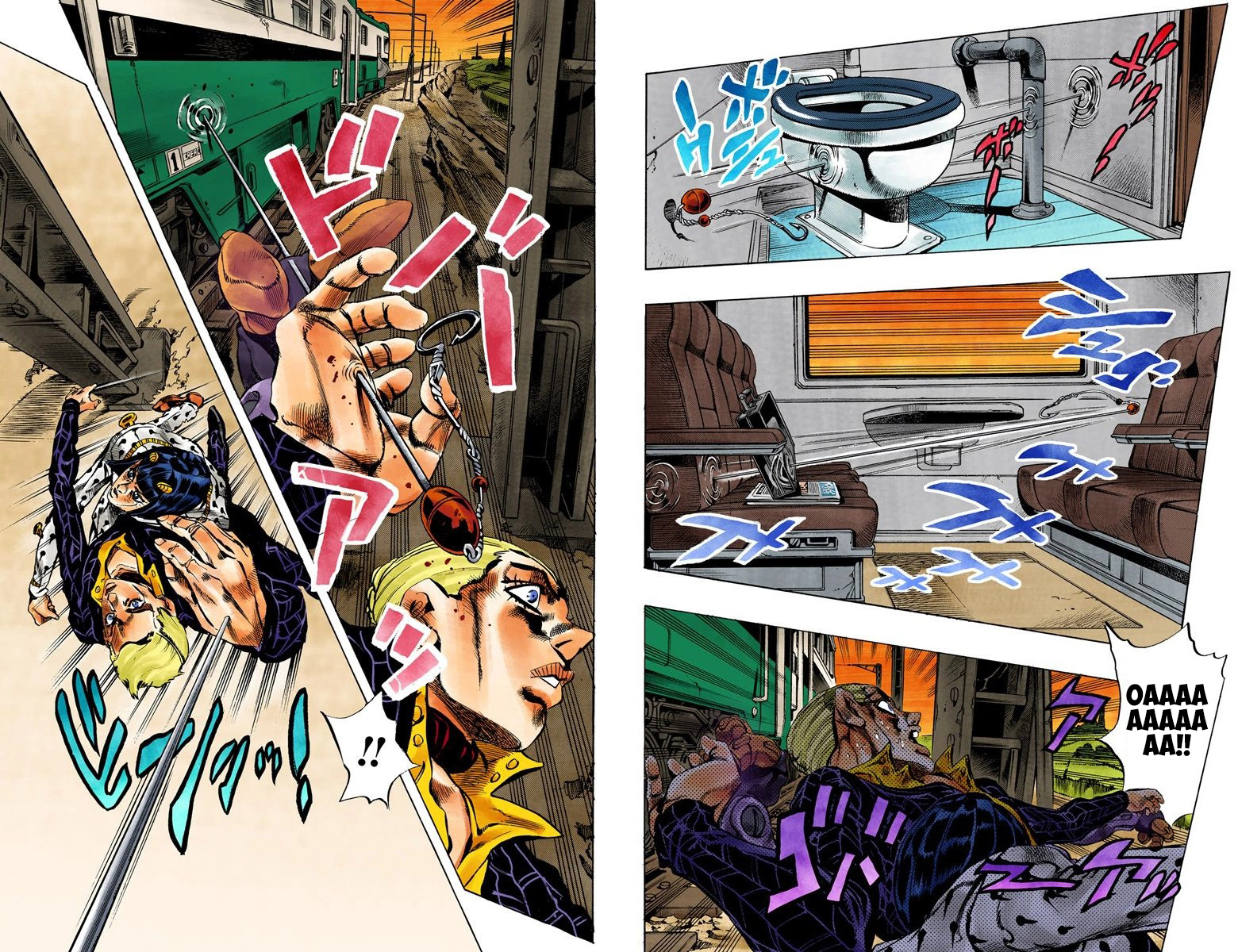 JoJo's Bizarre Adventure, Part 5: Golden Wind - Digital Colored Comics Capítulo 55 Página 4
