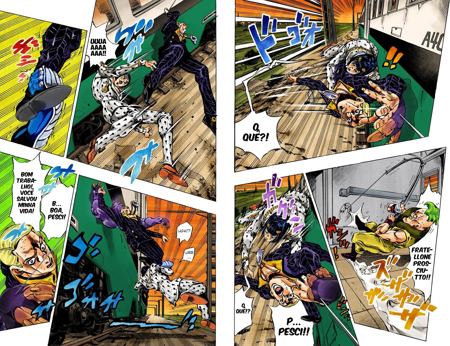 JoJo's Bizarre Adventure, Part 5: Golden Wind - Digital Colored Comics Capítulo 55 Página 5