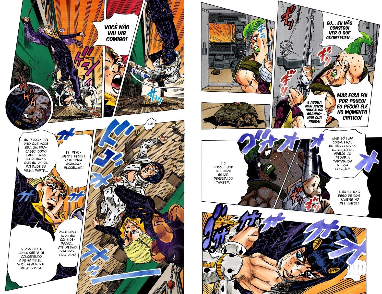 JoJo's Bizarre Adventure, Part 5: Golden Wind - Digital Colored Comics Capítulo 55 Página 6