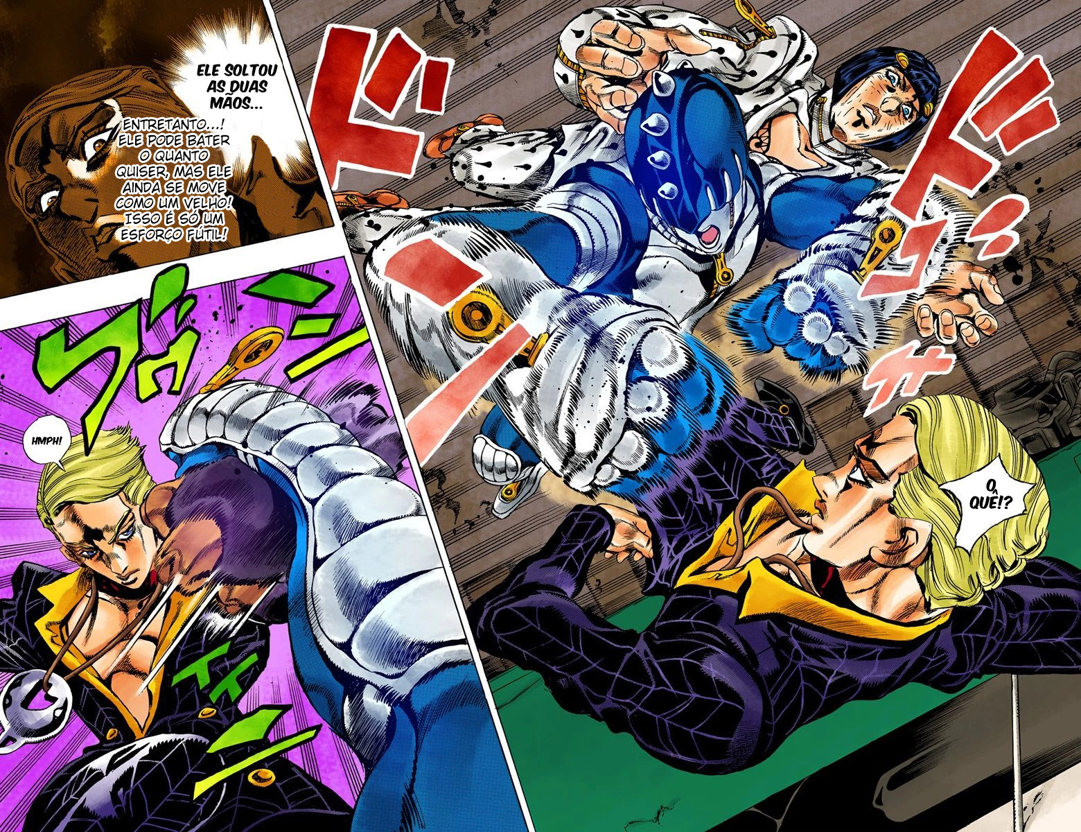 JoJo's Bizarre Adventure, Part 5: Golden Wind - Digital Colored Comics Capítulo 55 Página 8