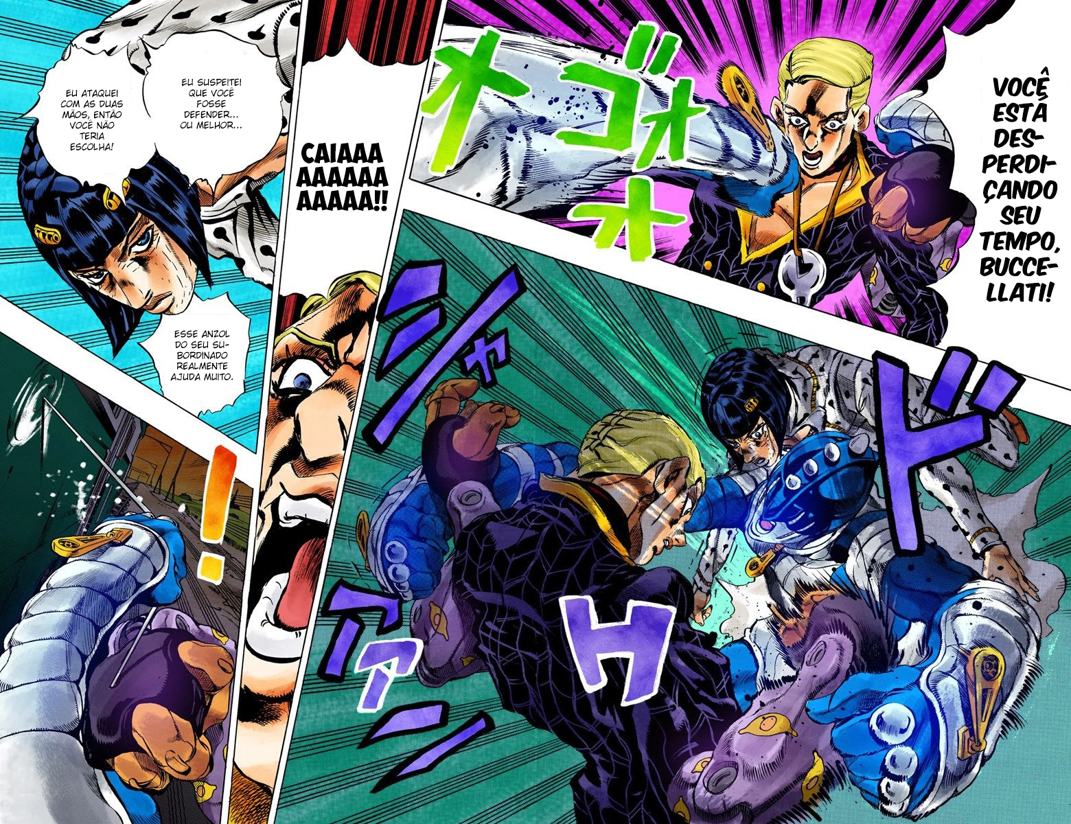 JoJo's Bizarre Adventure, Part 5: Golden Wind - Digital Colored Comics Capítulo 55 Página 9