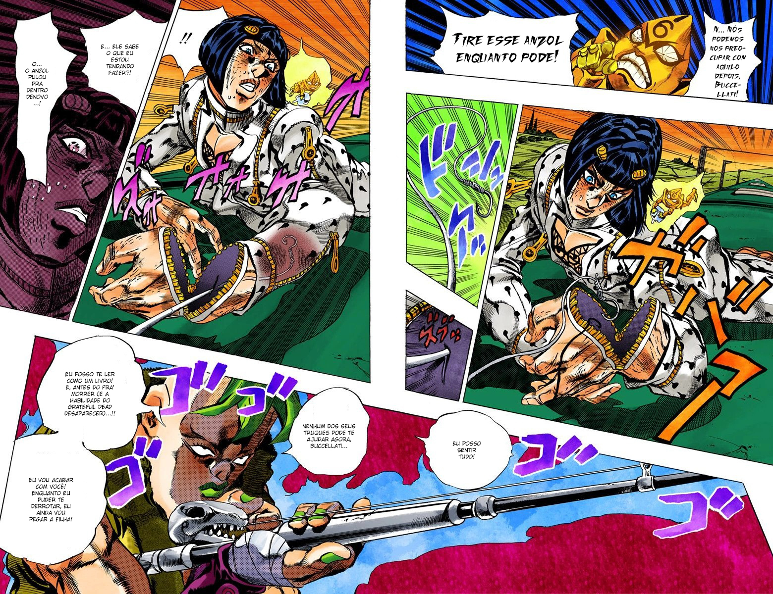 JoJo's Bizarre Adventure, Part 5: Golden Wind - Digital Colored Comics Capítulo 56 Página 10