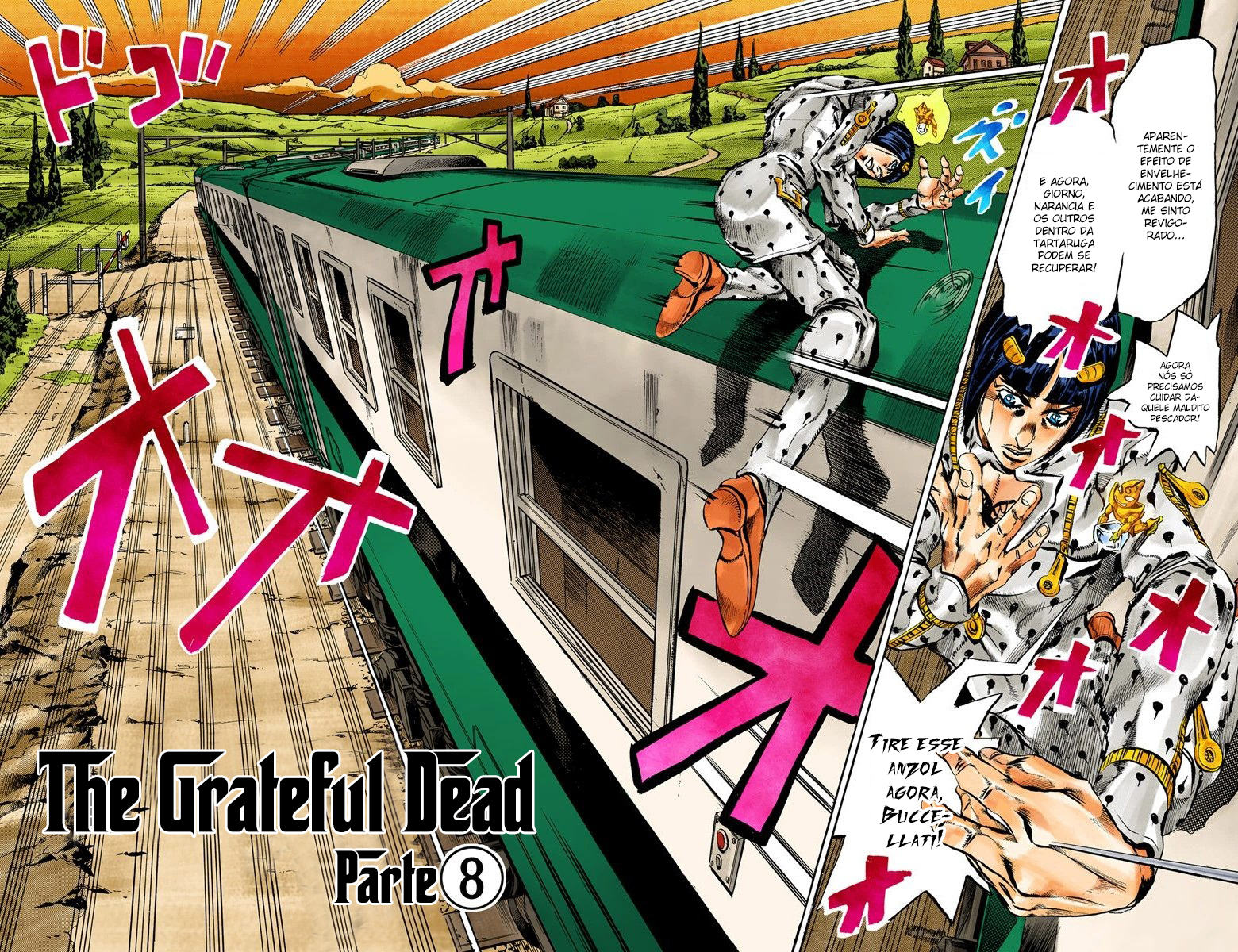 JoJo's Bizarre Adventure, Part 5: Golden Wind - Digital Colored Comics Capítulo 56 Página 2