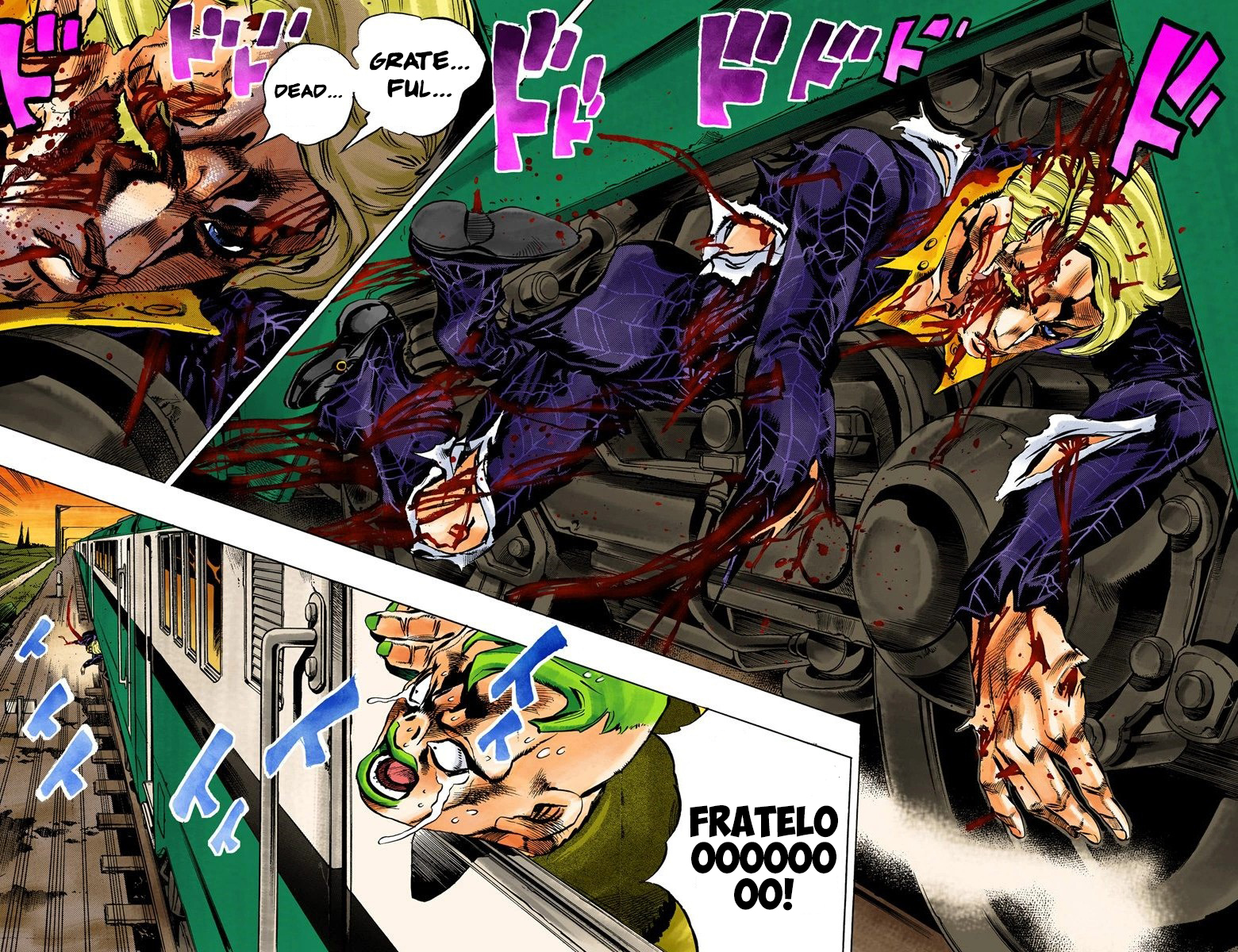 JoJo's Bizarre Adventure, Part 5: Golden Wind - Digital Colored Comics Capítulo 56 Página 7