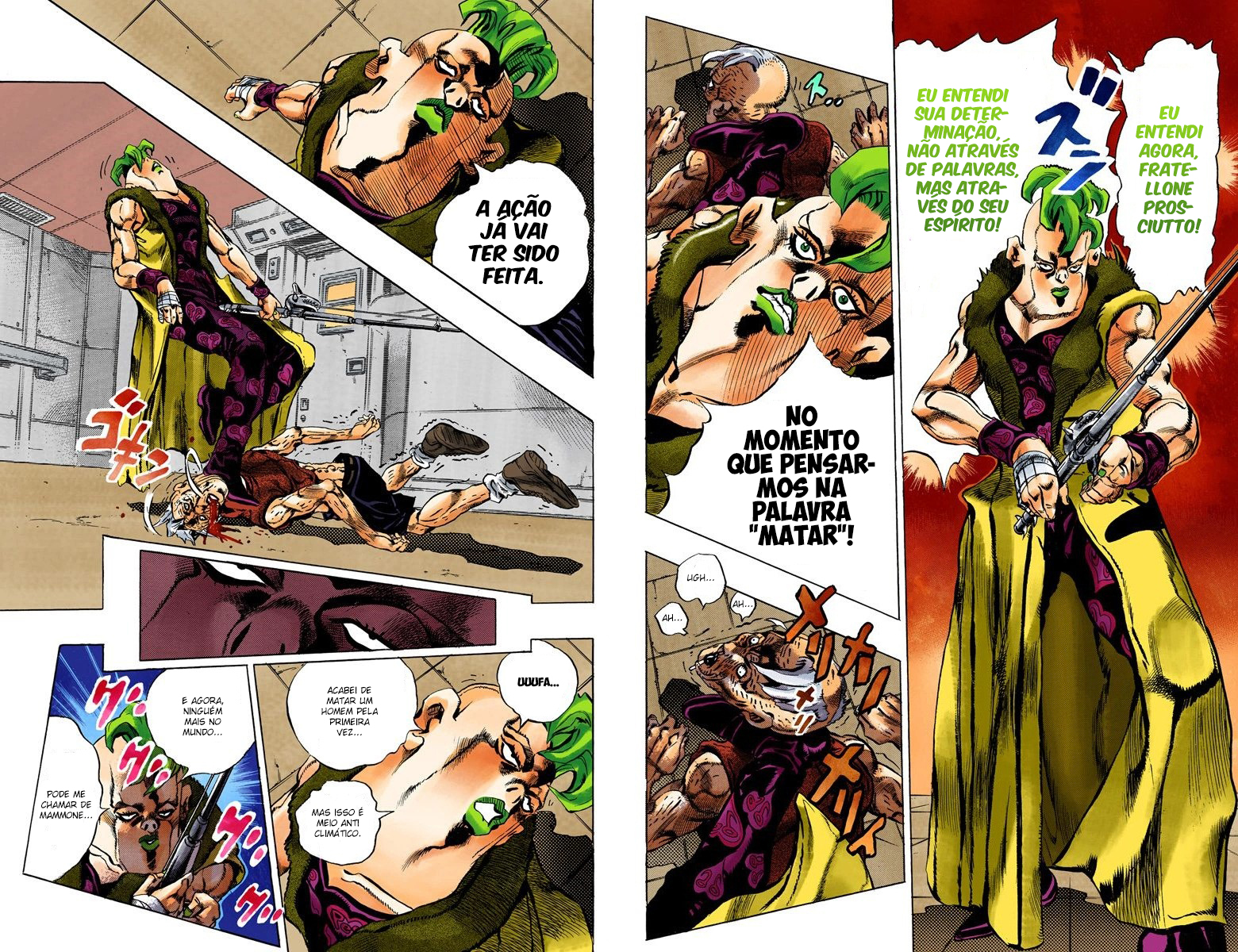 JoJo's Bizarre Adventure, Part 5: Golden Wind - Digital Colored Comics Capítulo 56 Página 9