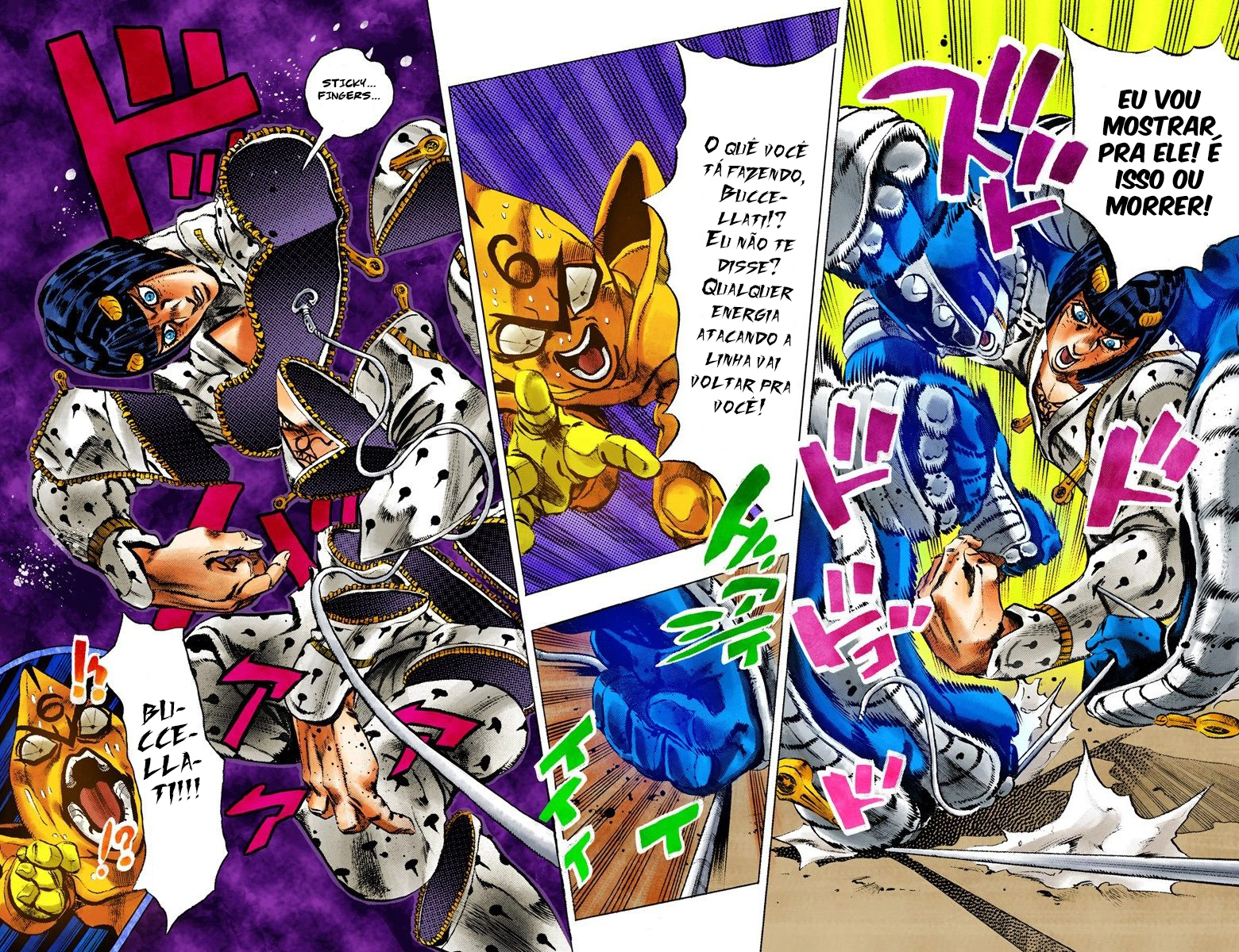 JoJo's Bizarre Adventure, Part 5: Golden Wind - Digital Colored Comics Capítulo 57 Página 10