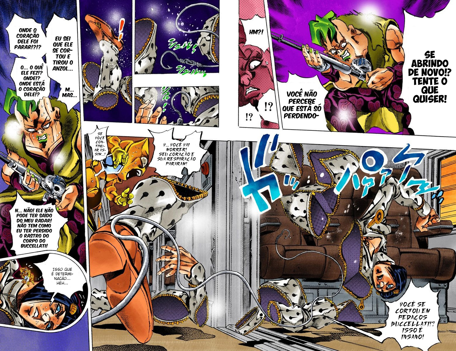 JoJo's Bizarre Adventure, Part 5: Golden Wind - Digital Colored Comics Capítulo 57 Página 11