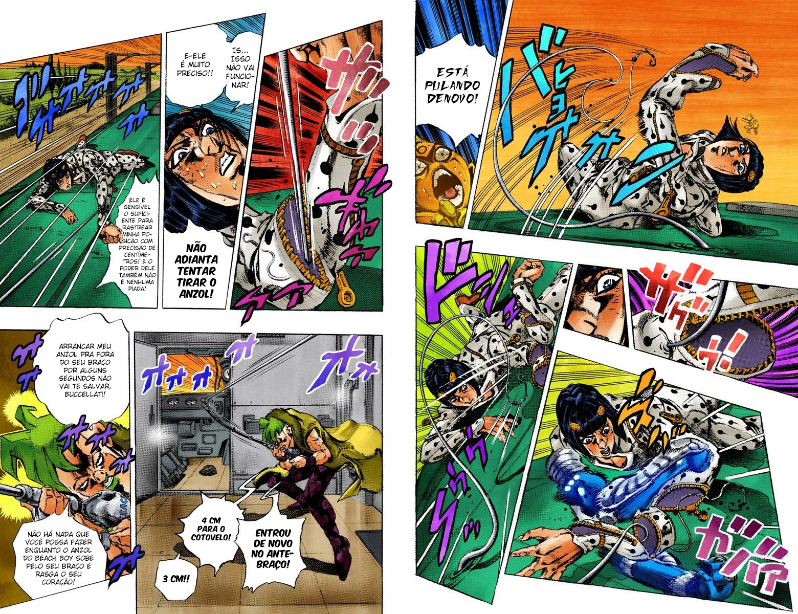 JoJo's Bizarre Adventure, Part 5: Golden Wind - Digital Colored Comics Capítulo 57 Página 4