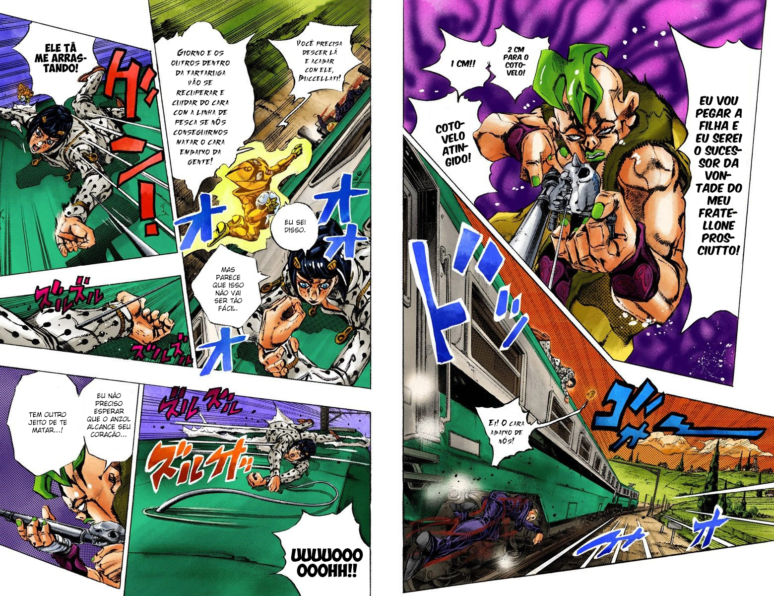 JoJo's Bizarre Adventure, Part 5: Golden Wind - Digital Colored Comics Capítulo 57 Página 5
