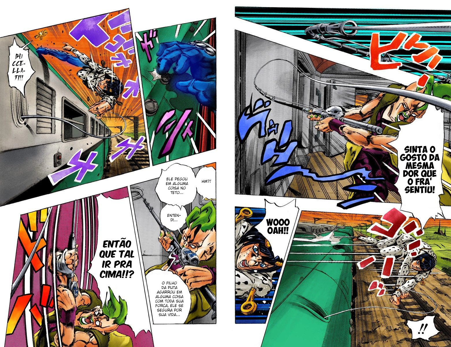 JoJo's Bizarre Adventure, Part 5: Golden Wind - Digital Colored Comics Capítulo 57 Página 6