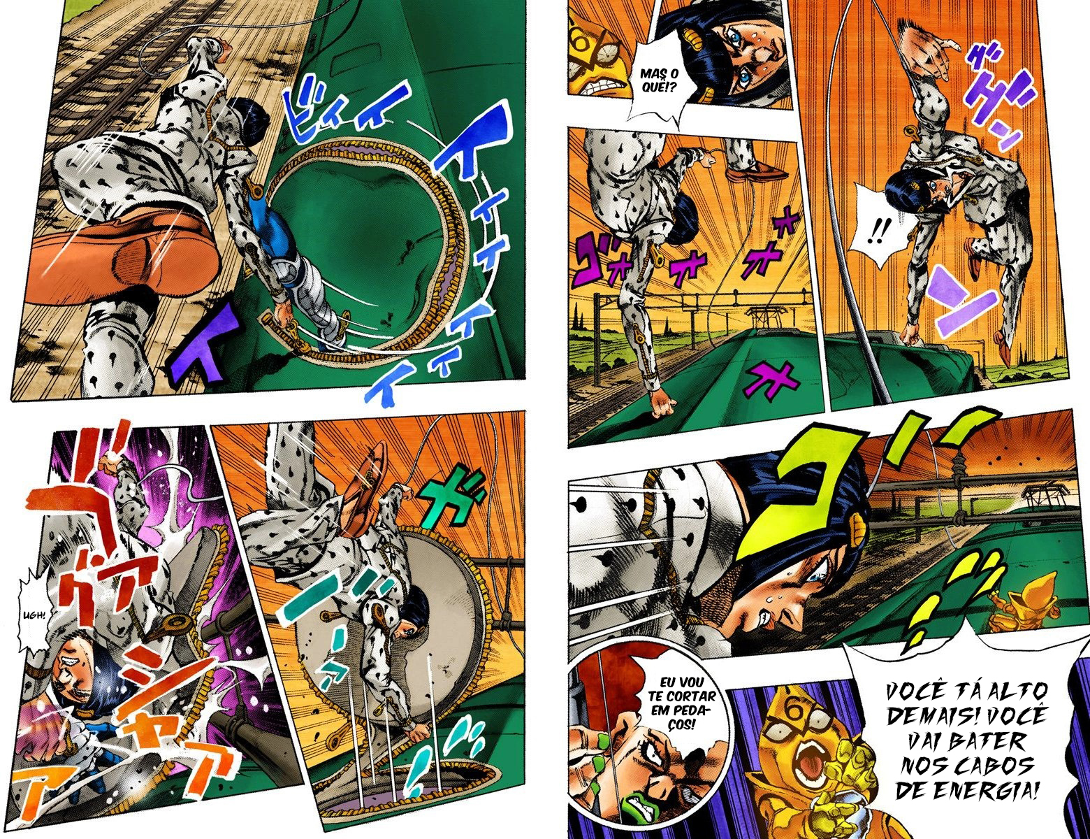 JoJo's Bizarre Adventure, Part 5: Golden Wind - Digital Colored Comics Capítulo 57 Página 7