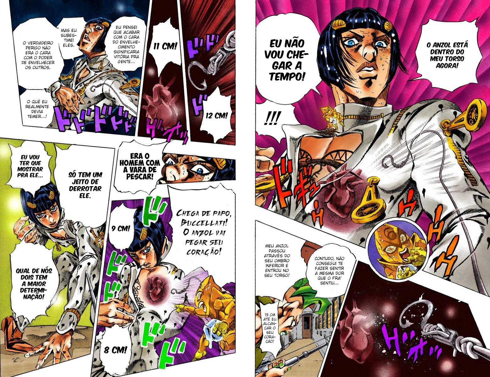 JoJo's Bizarre Adventure, Part 5: Golden Wind - Digital Colored Comics Capítulo 57 Página 9