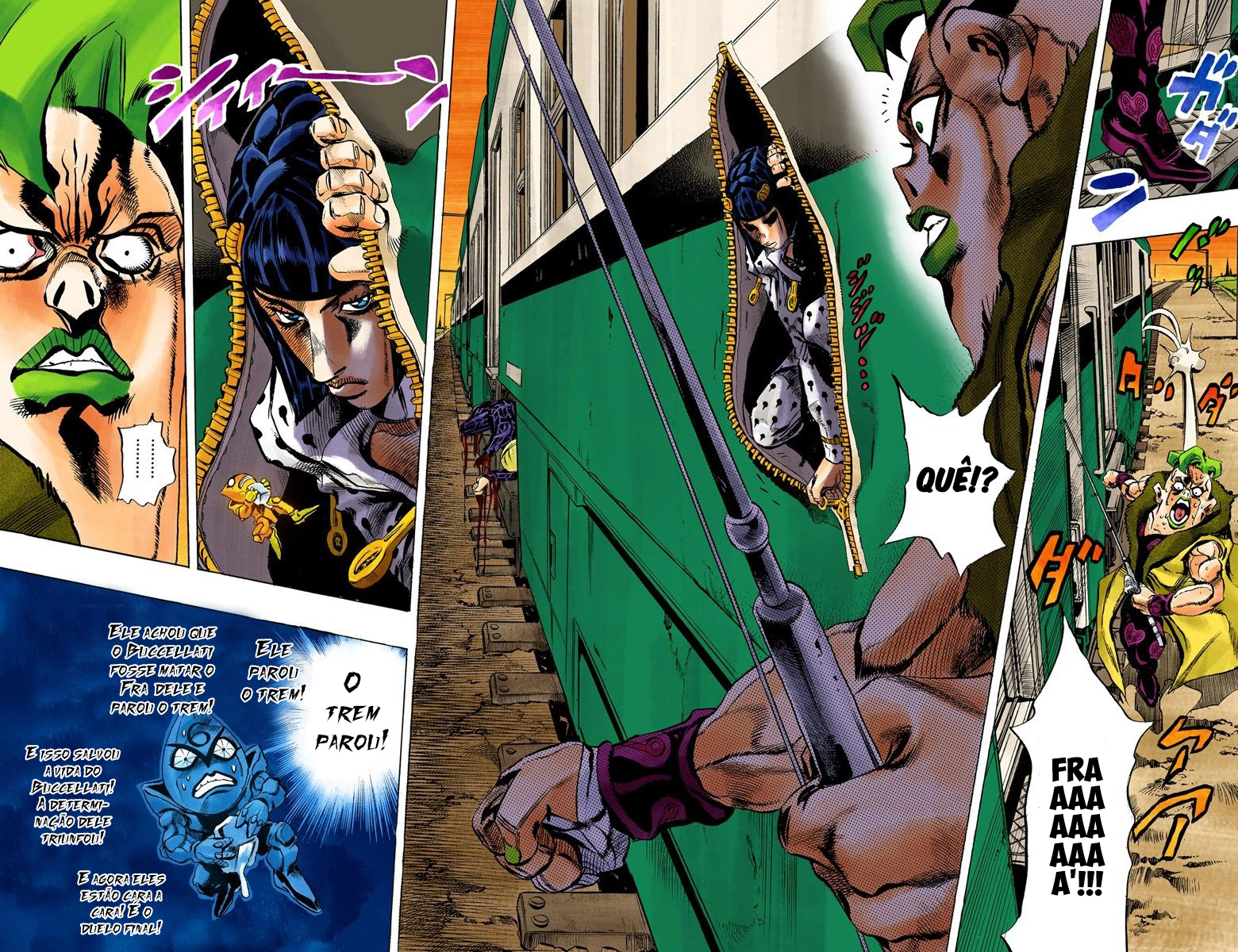 JoJo's Bizarre Adventure, Part 5: Golden Wind - Digital Colored Comics Capítulo 58 Página 14