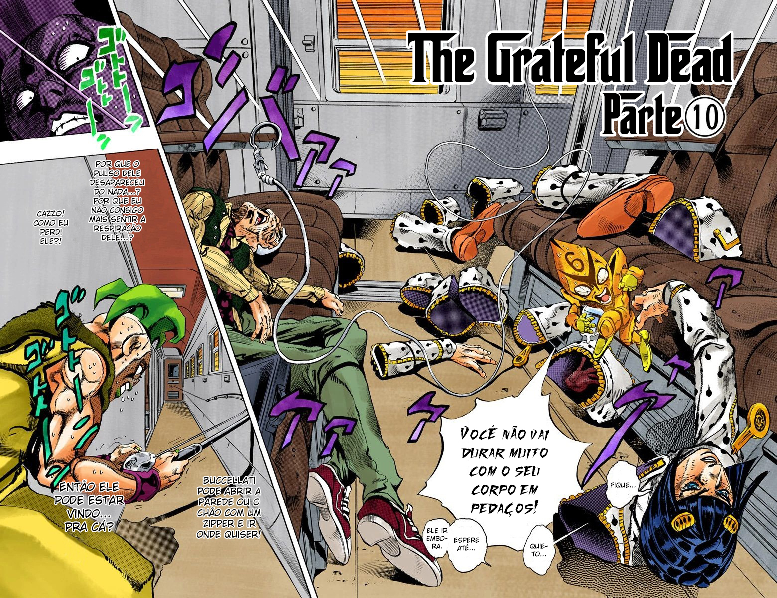 JoJo's Bizarre Adventure, Part 5: Golden Wind - Digital Colored Comics Capítulo 58 Página 6