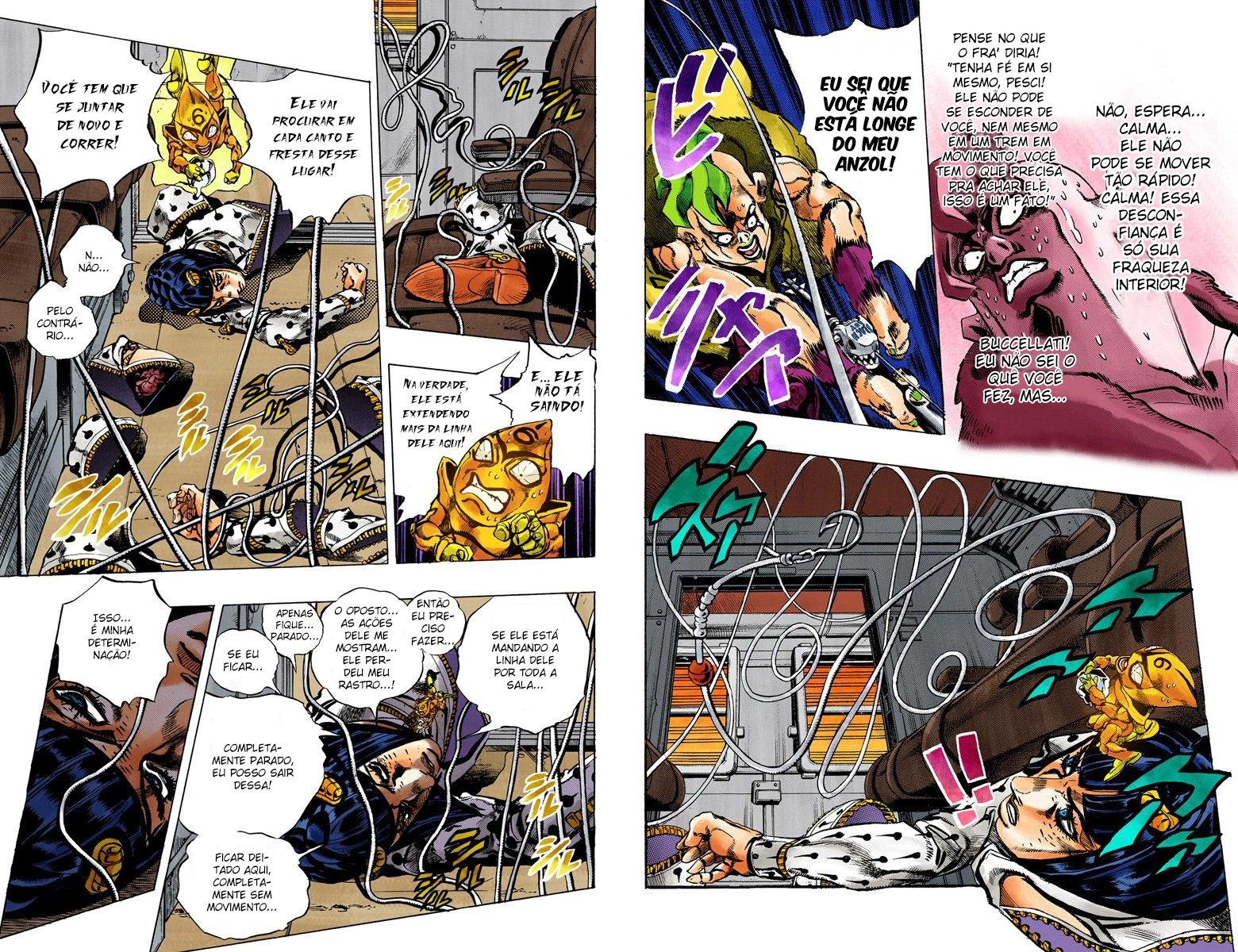 JoJo's Bizarre Adventure, Part 5: Golden Wind - Digital Colored Comics Capítulo 58 Página 7