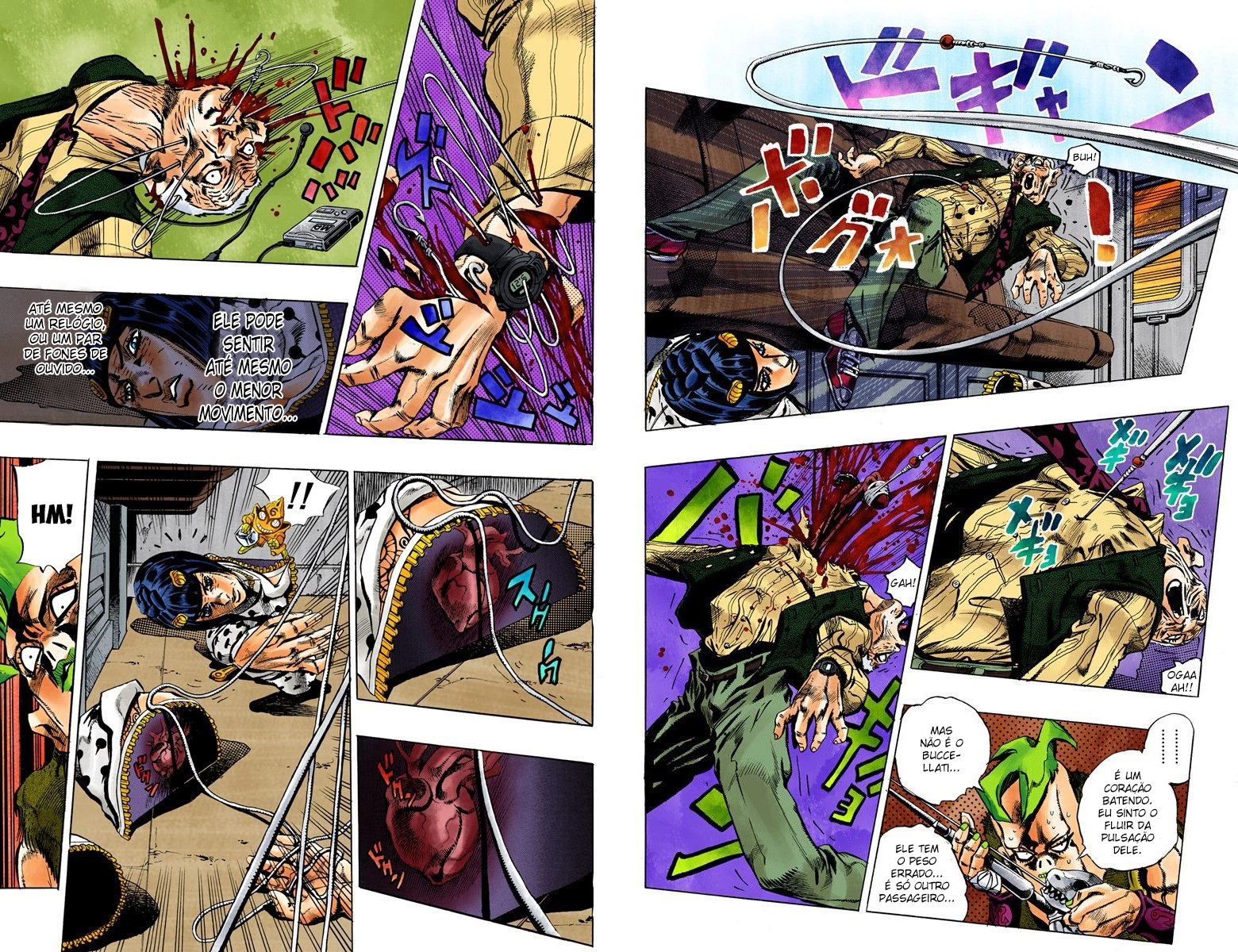 JoJo's Bizarre Adventure, Part 5: Golden Wind - Digital Colored Comics Capítulo 58 Página 8
