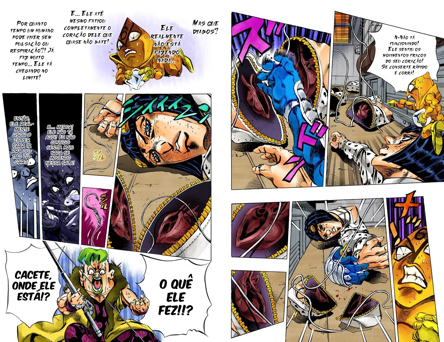 JoJo's Bizarre Adventure, Part 5: Golden Wind - Digital Colored Comics Capítulo 58 Página 9