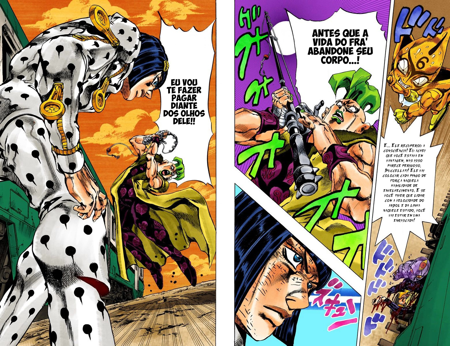 JoJo's Bizarre Adventure, Part 5: Golden Wind - Digital Colored Comics Capítulo 59 Página 5