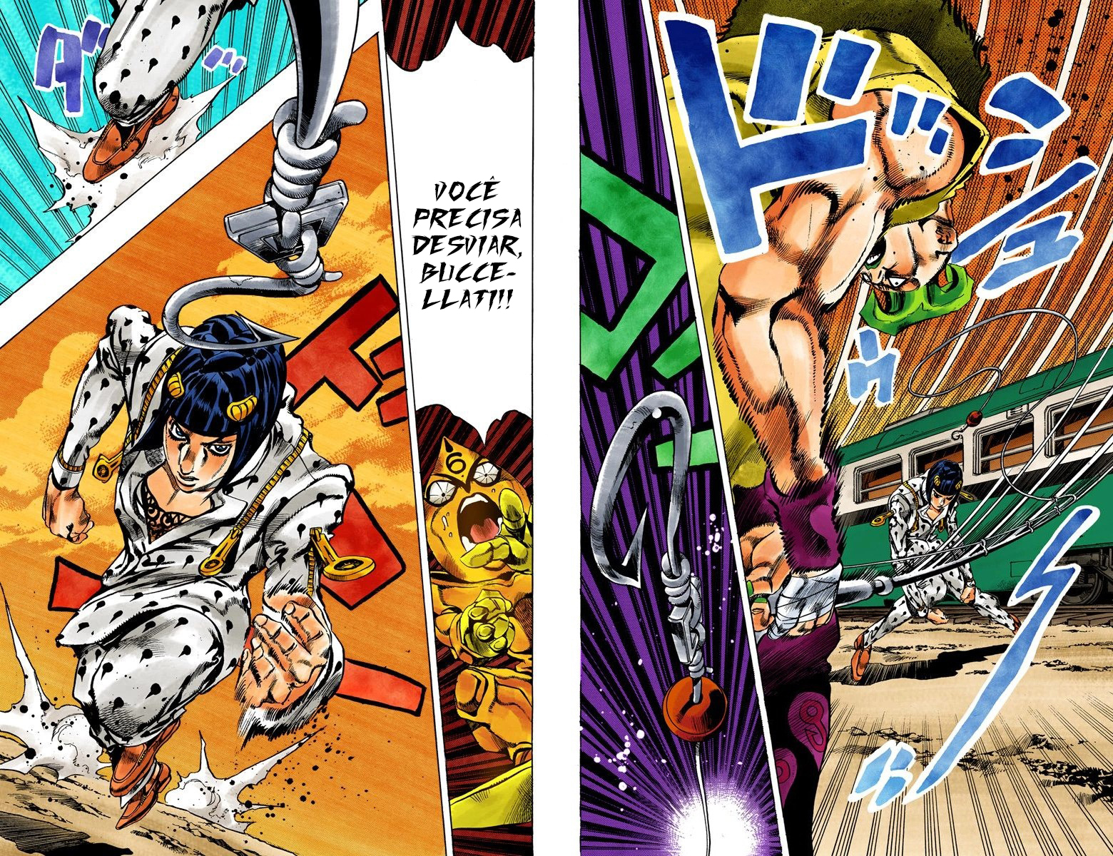 JoJo's Bizarre Adventure, Part 5: Golden Wind - Digital Colored Comics Capítulo 59 Página 6