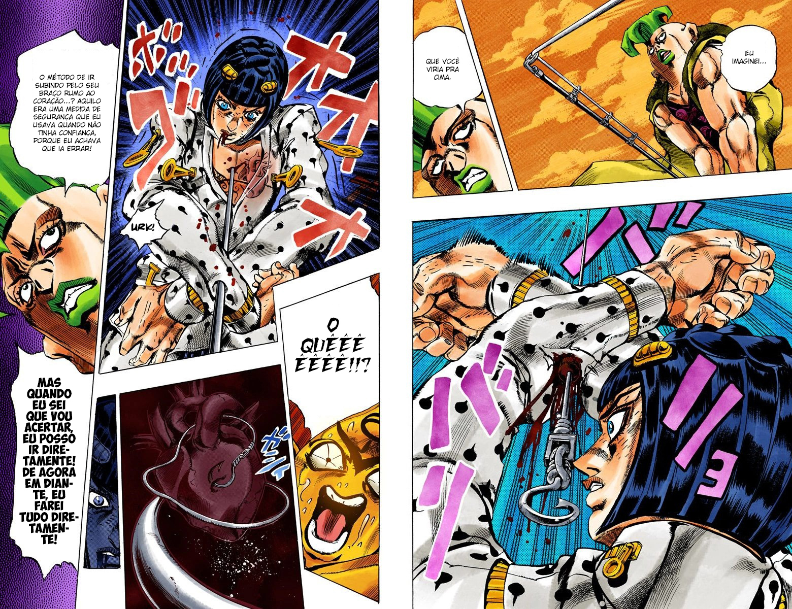 JoJo's Bizarre Adventure, Part 5: Golden Wind - Digital Colored Comics Capítulo 59 Página 8