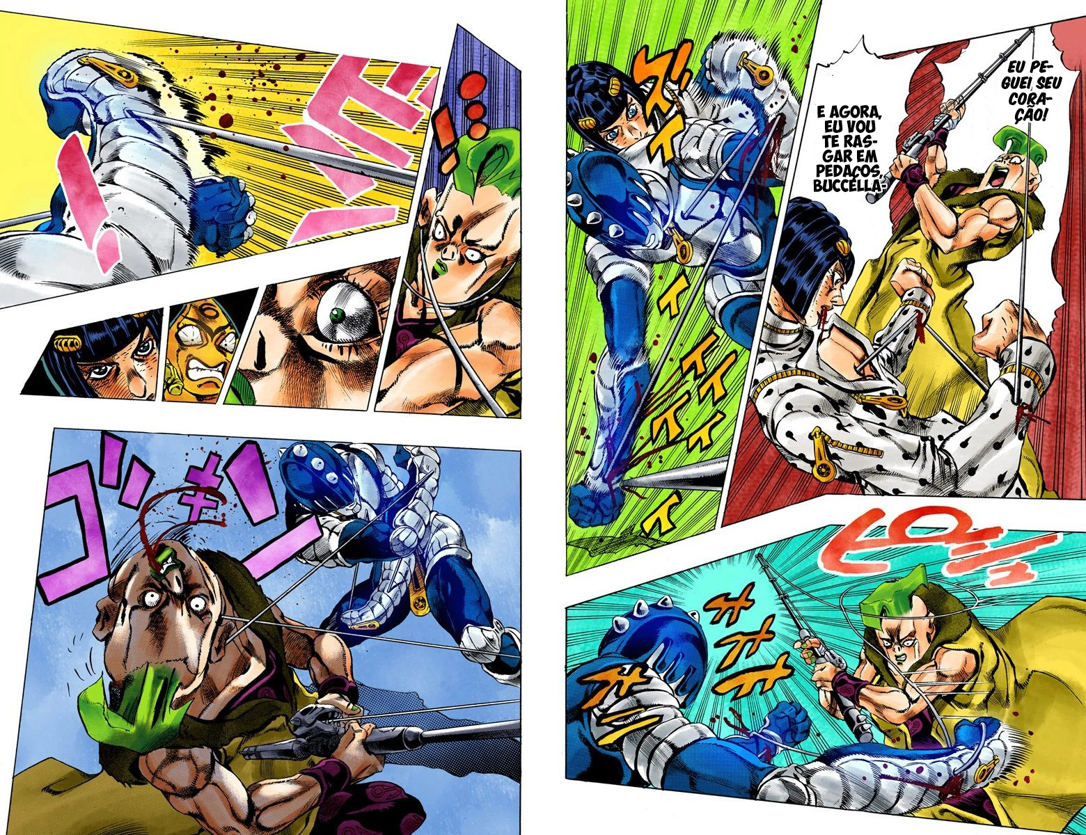 JoJo's Bizarre Adventure, Part 5: Golden Wind - Digital Colored Comics Capítulo 59 Página 9