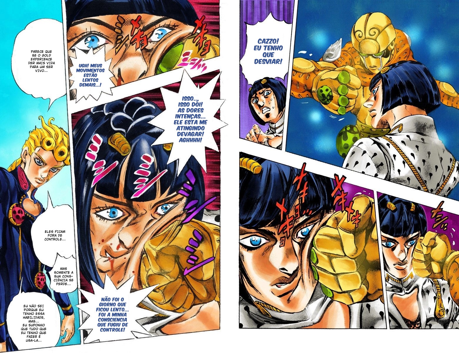 JoJo's Bizarre Adventure, Part 5: Golden Wind - Digital Colored Comics Capítulo 6 Página 10