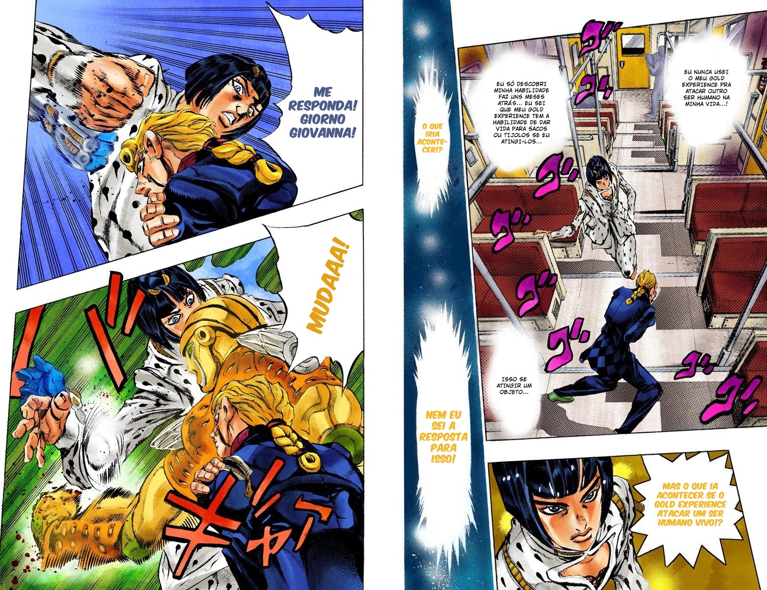 JoJo's Bizarre Adventure, Part 5: Golden Wind - Digital Colored Comics Capítulo 6 Página 4