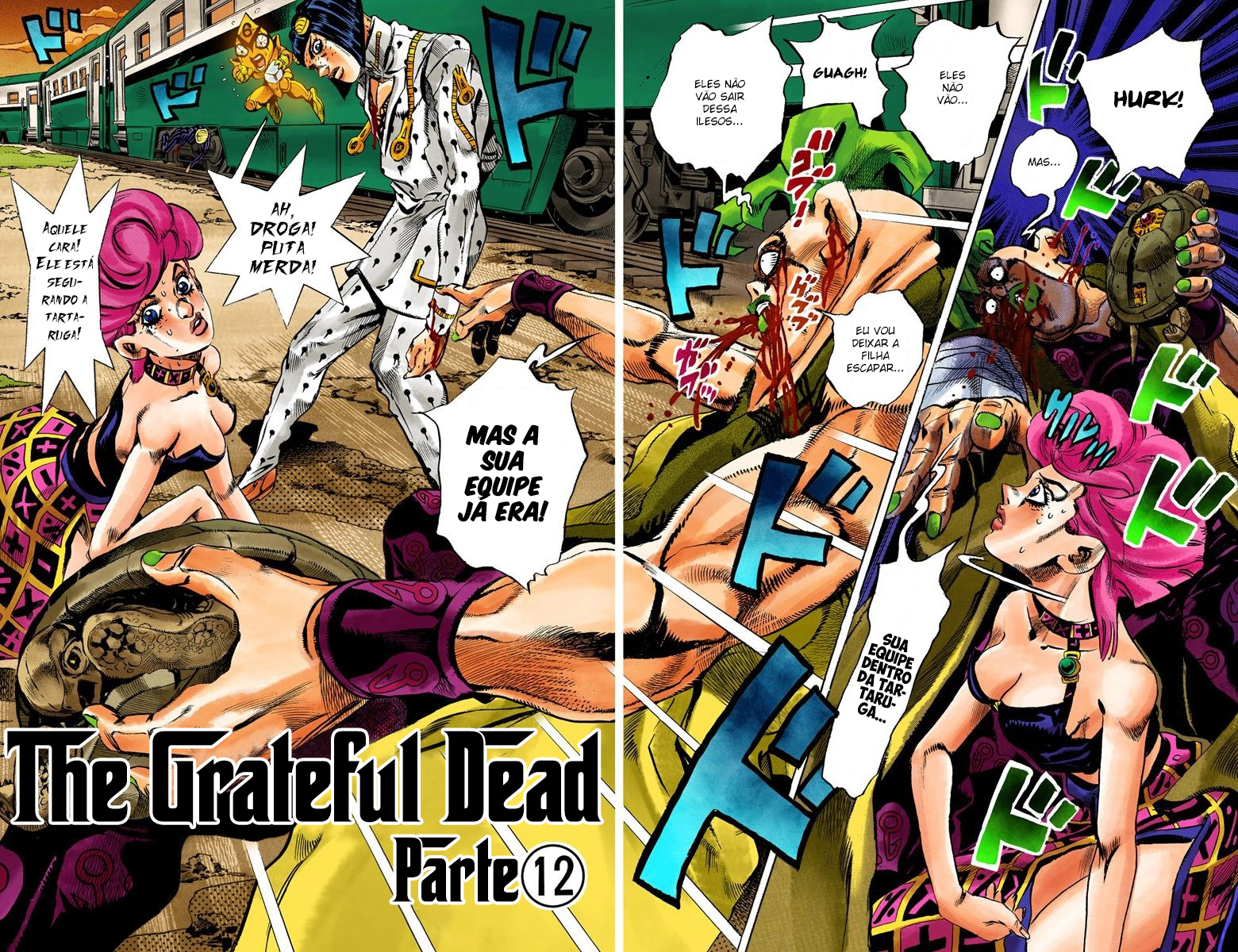 JoJo's Bizarre Adventure, Part 5: Golden Wind - Digital Colored Comics Capítulo 60 Página 2